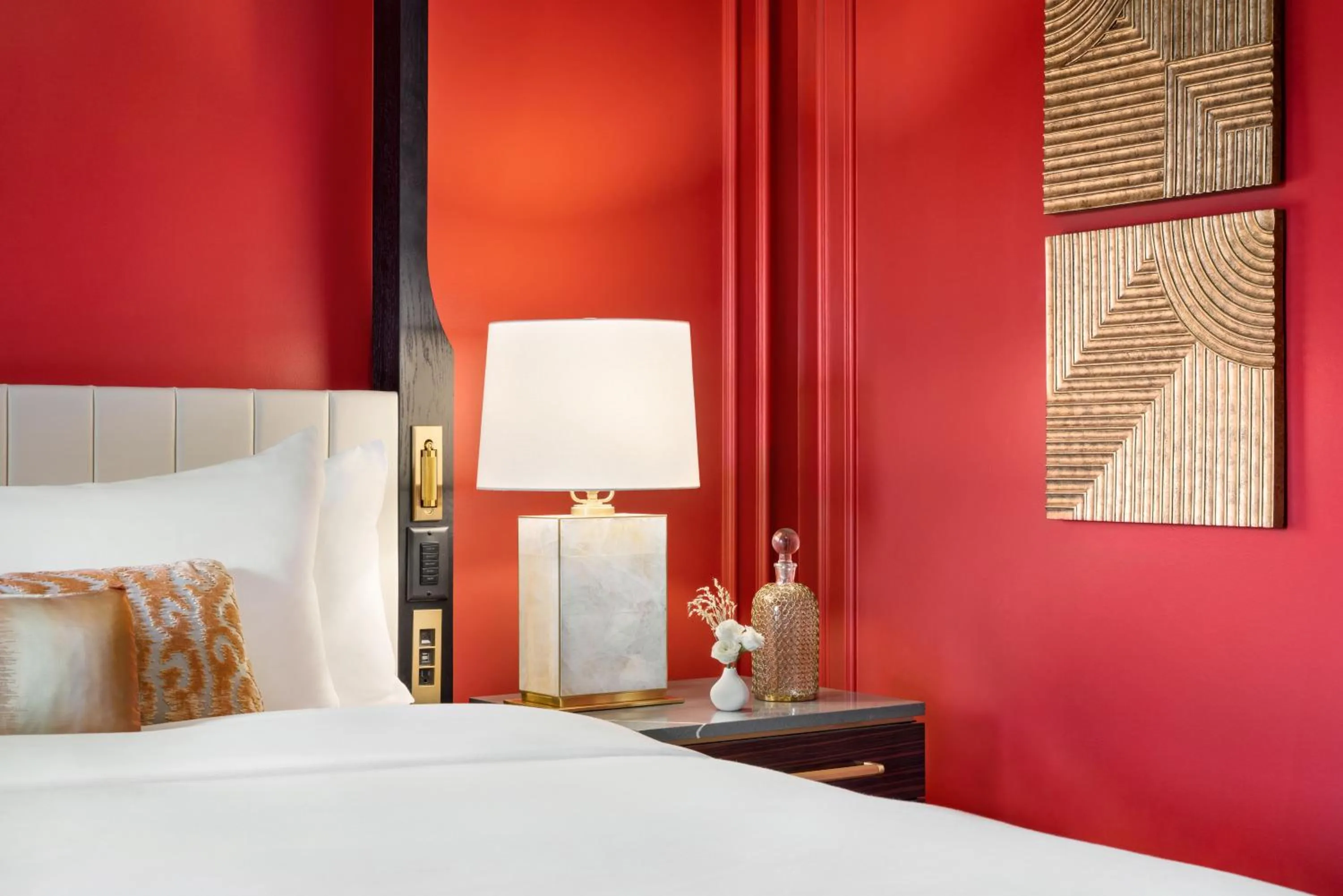 Bed in Fairmont Banff Springs