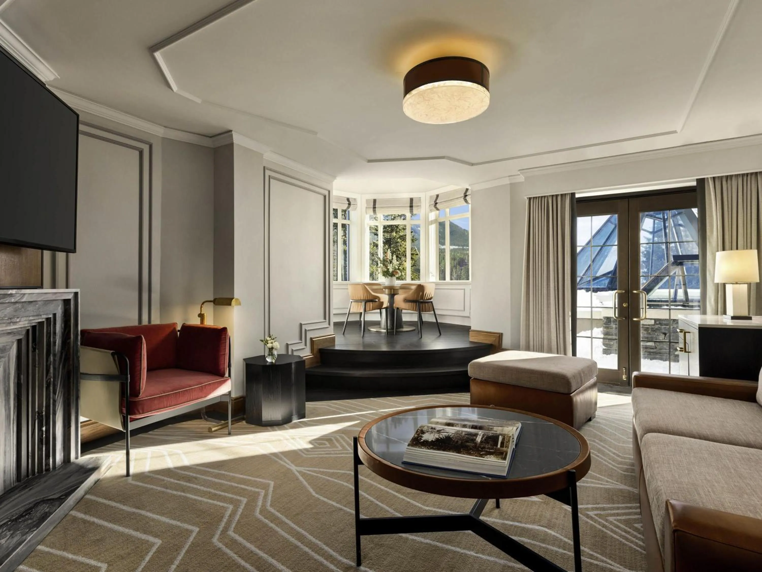 Bedroom in Fairmont Banff Springs