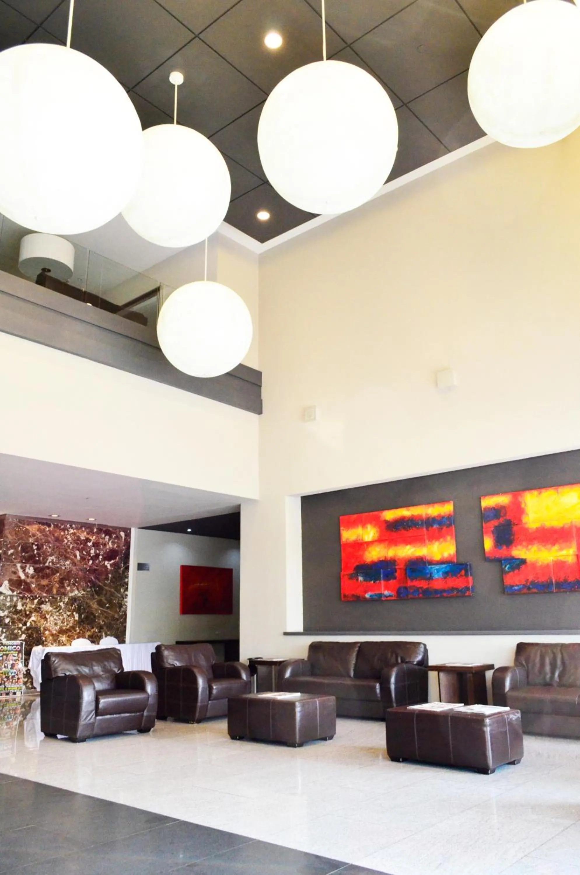 Lobby or reception in Casa Inn Business Hotel Celaya