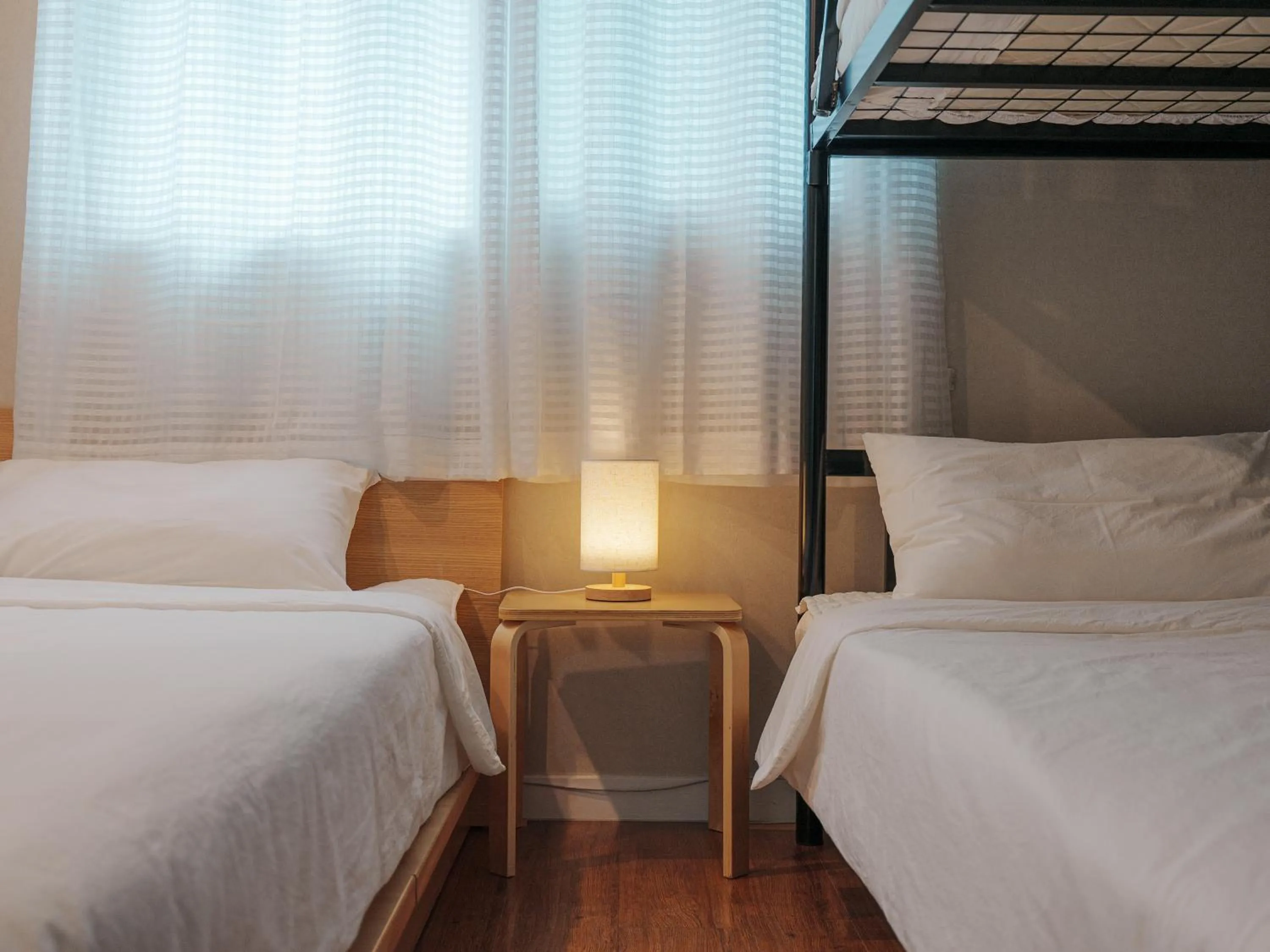 Bedroom, Bed in 인천공항 게스트하우스 레인부츠