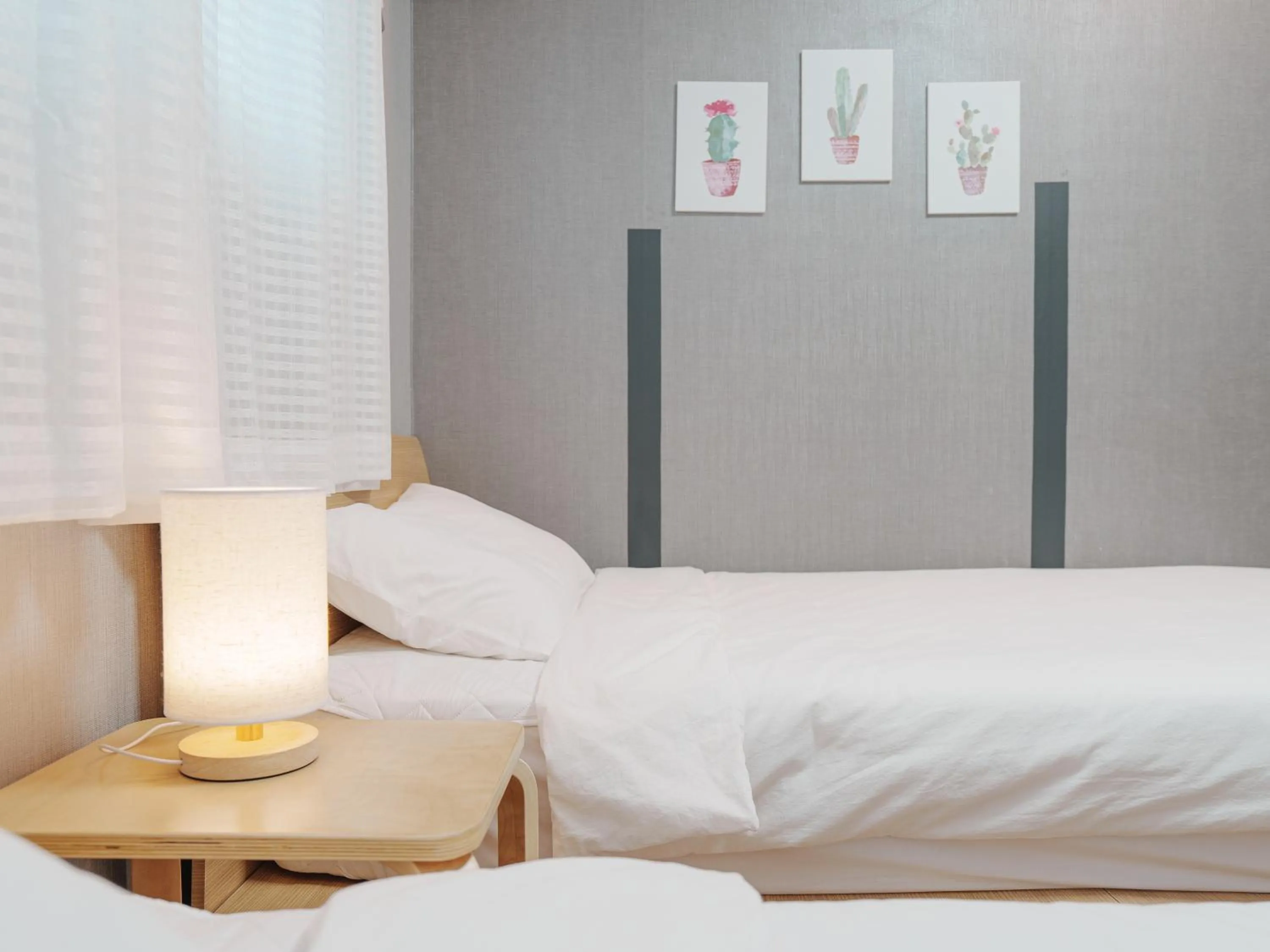 Bedroom, Bed in 인천공항 게스트하우스 레인부츠