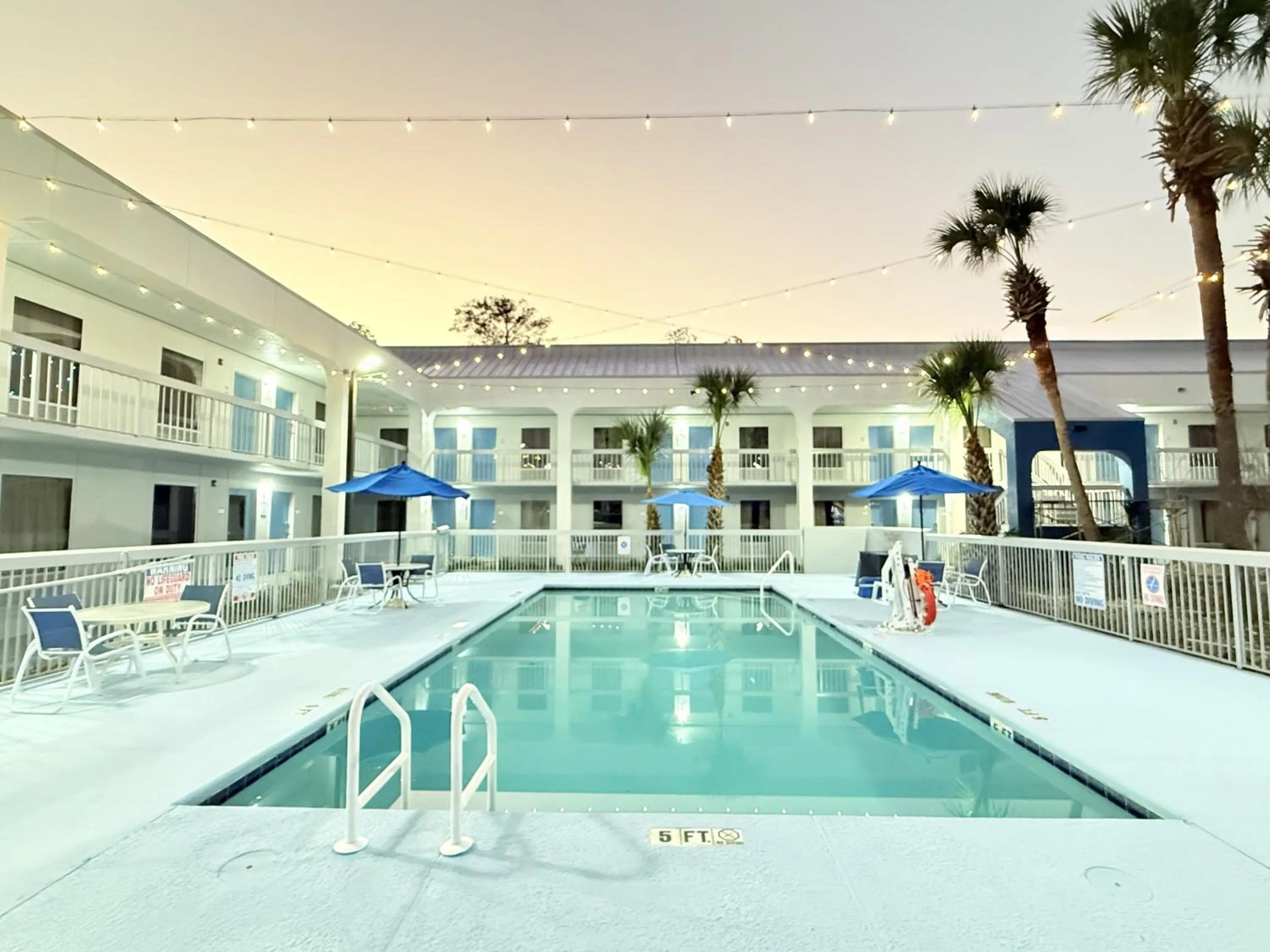 Swimming pool in Baymont by Wyndham Tallahassee