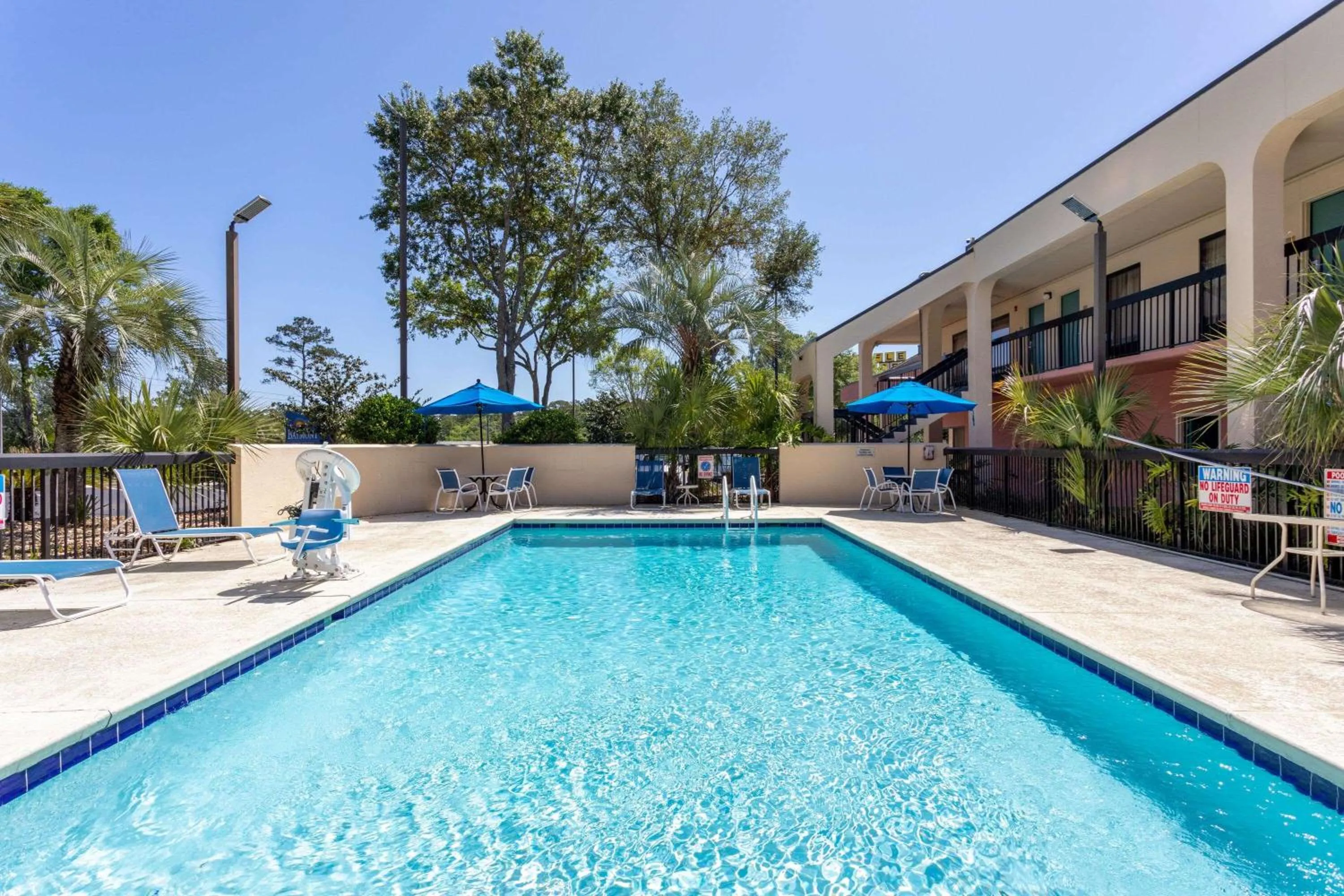 Pool view in Baymont by Wyndham Tallahassee