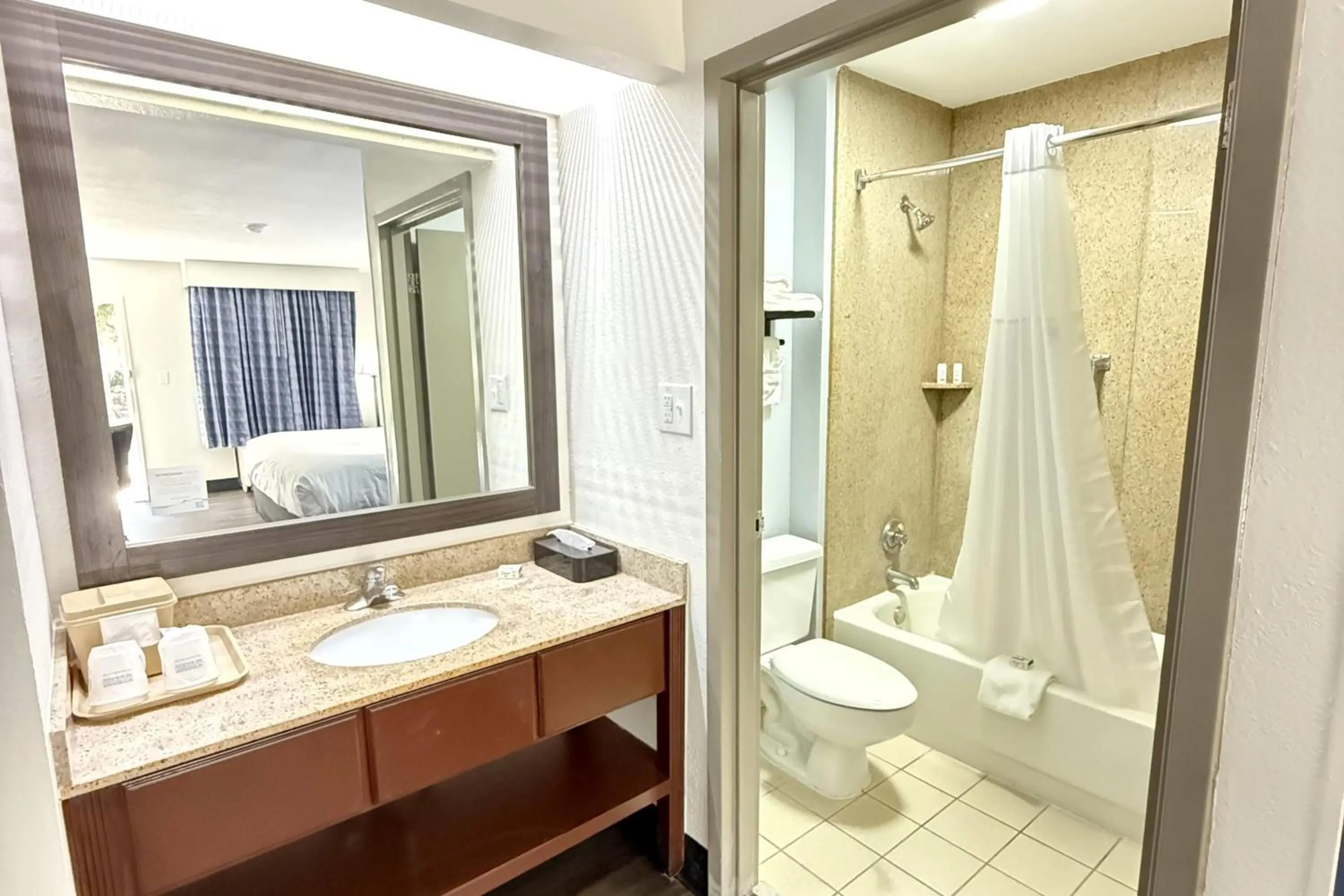 Bathroom in Baymont by Wyndham Tallahassee
