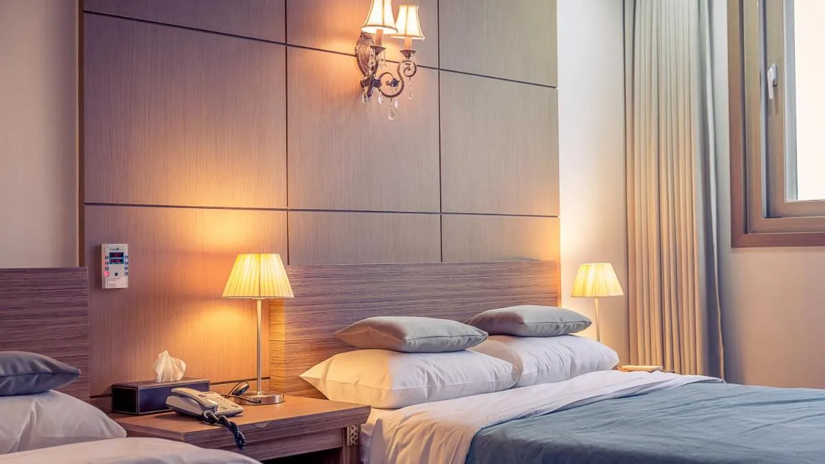 Bed in Venezia Hotel