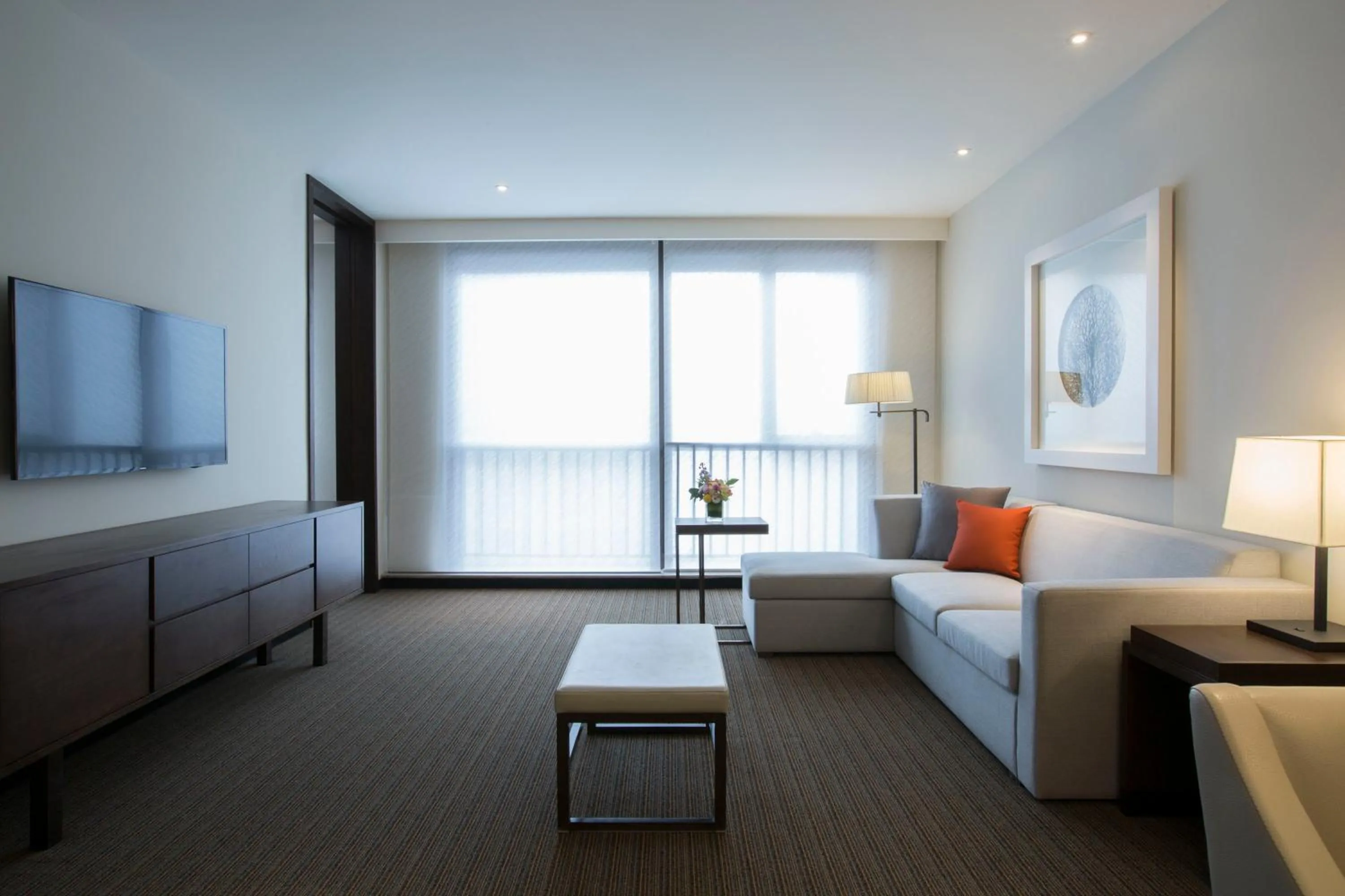 Bed in Hyatt Place Shanghai New Hongqiao