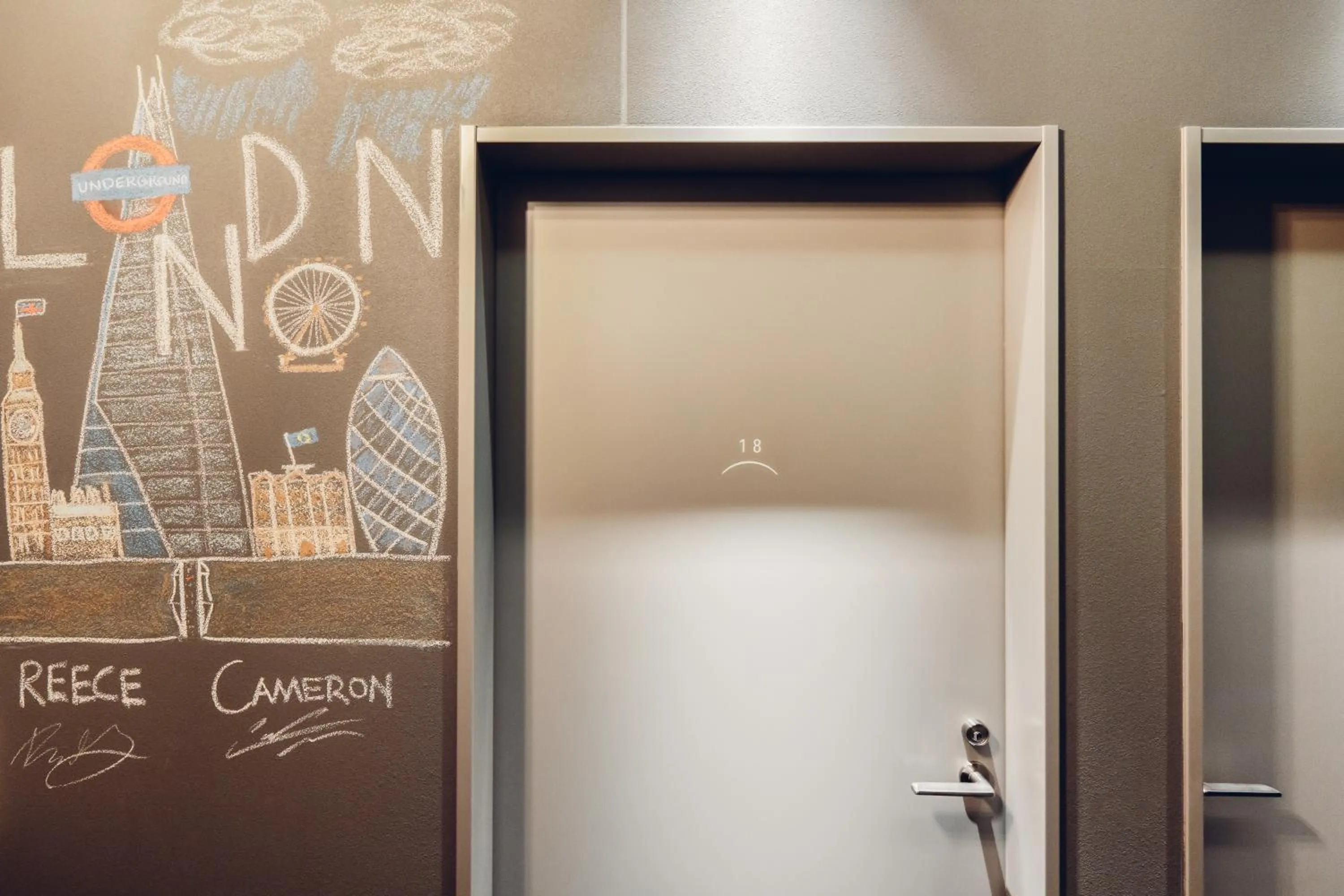 Area and facilities in BON Hostel