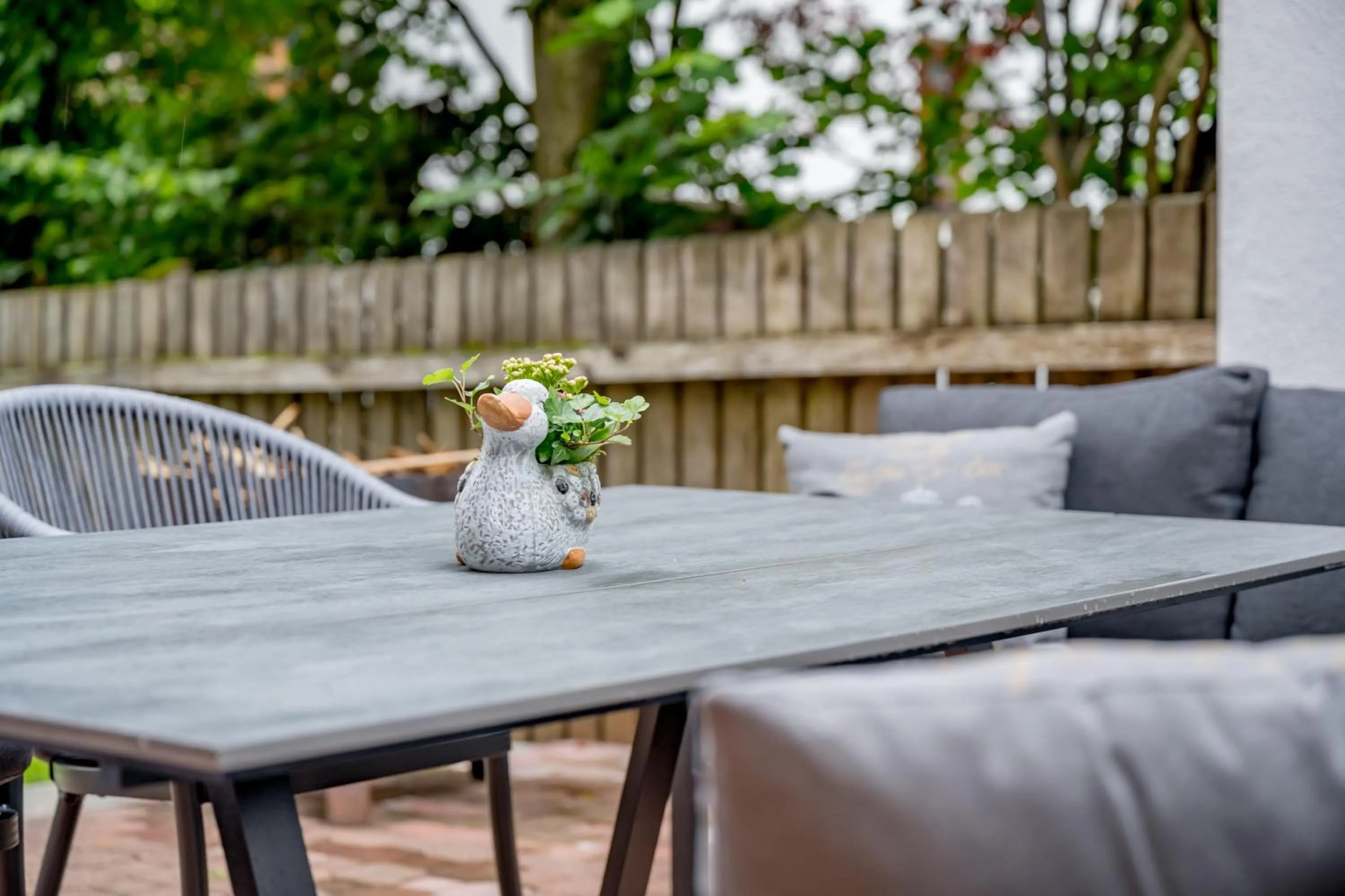 Patio in Arlen Lodge Hotel-Garni