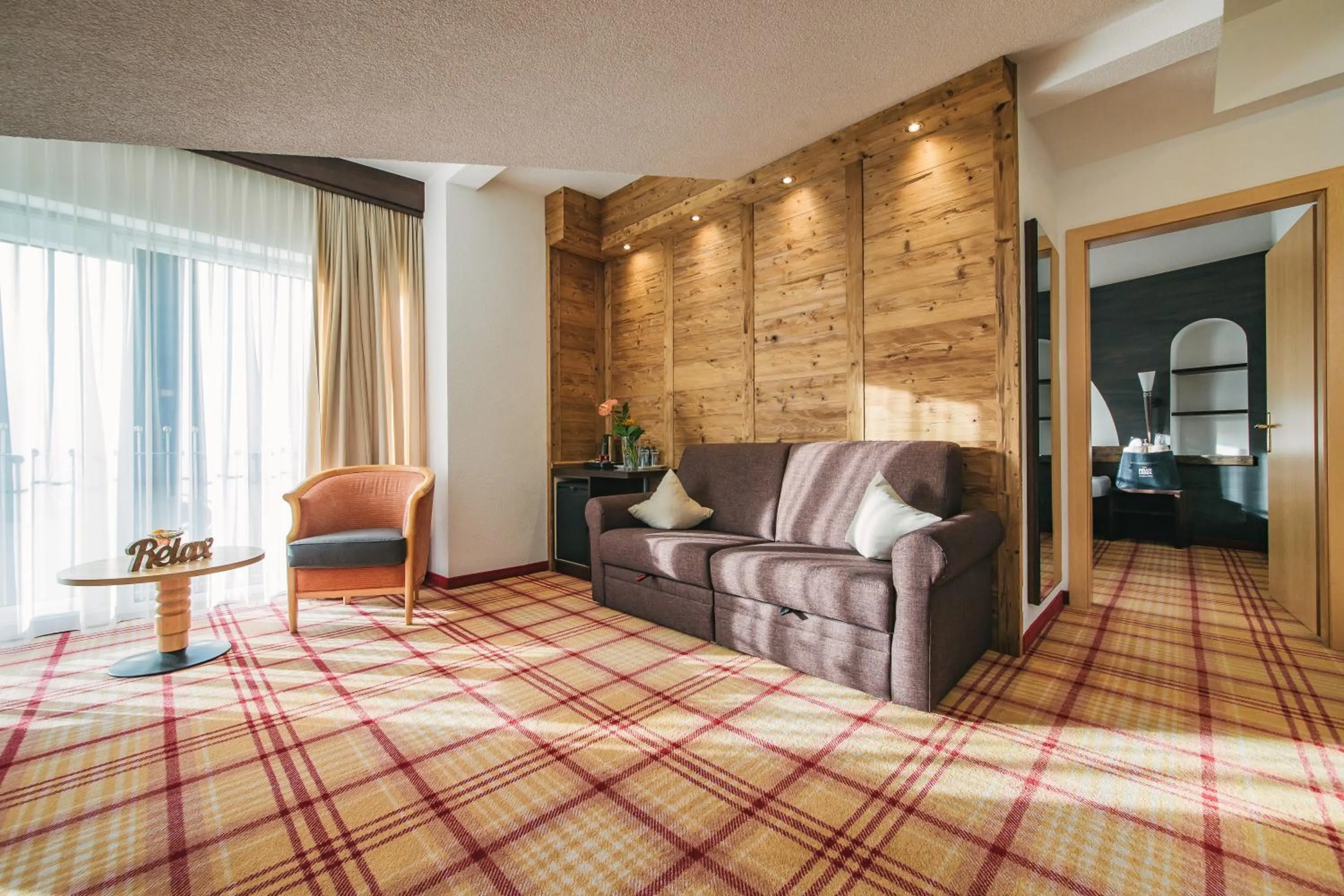 Living room in Arlen Lodge Hotel-Garni