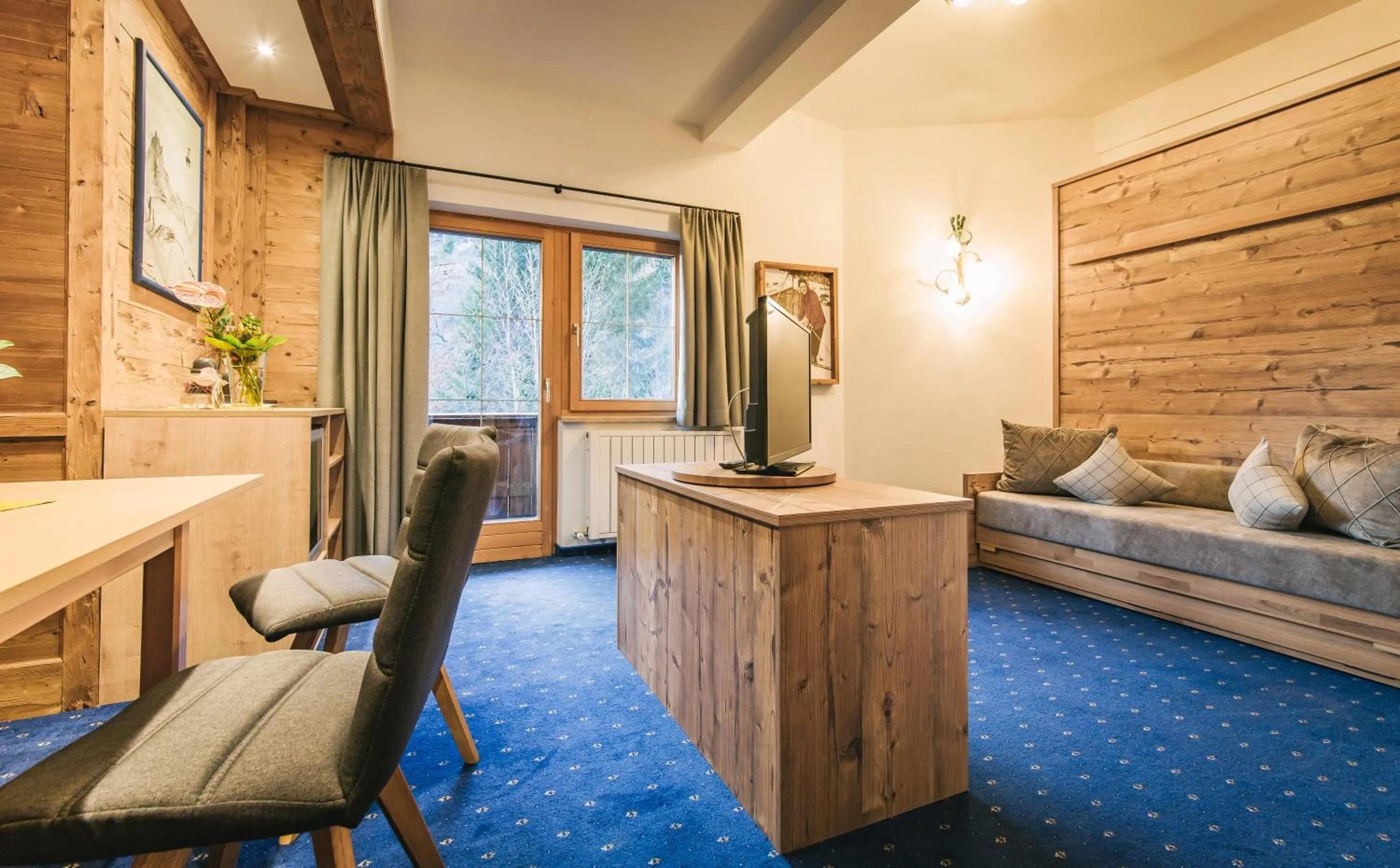 Living room in Arlen Lodge Hotel-Garni