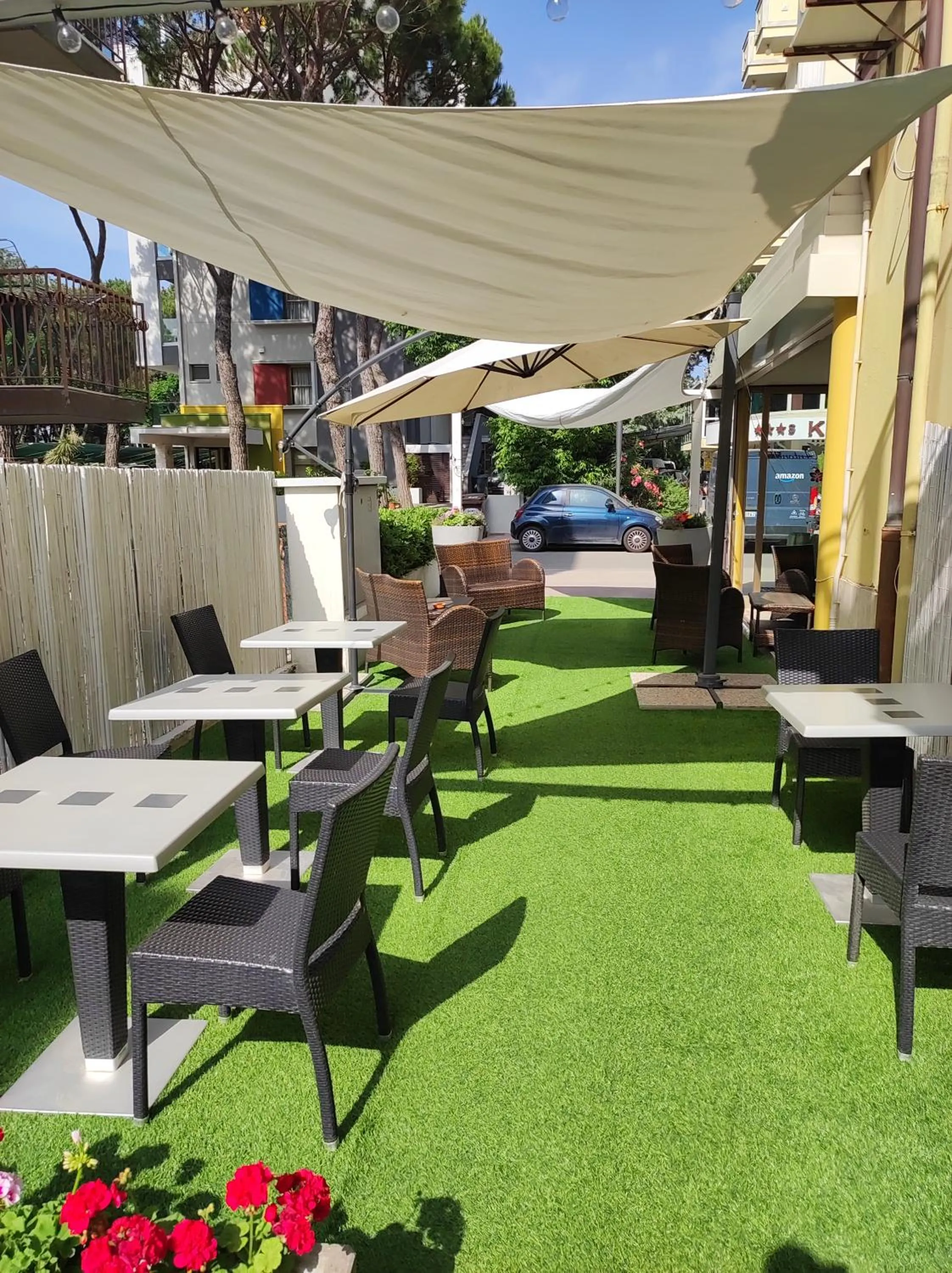 Garden in Hotel Antonella