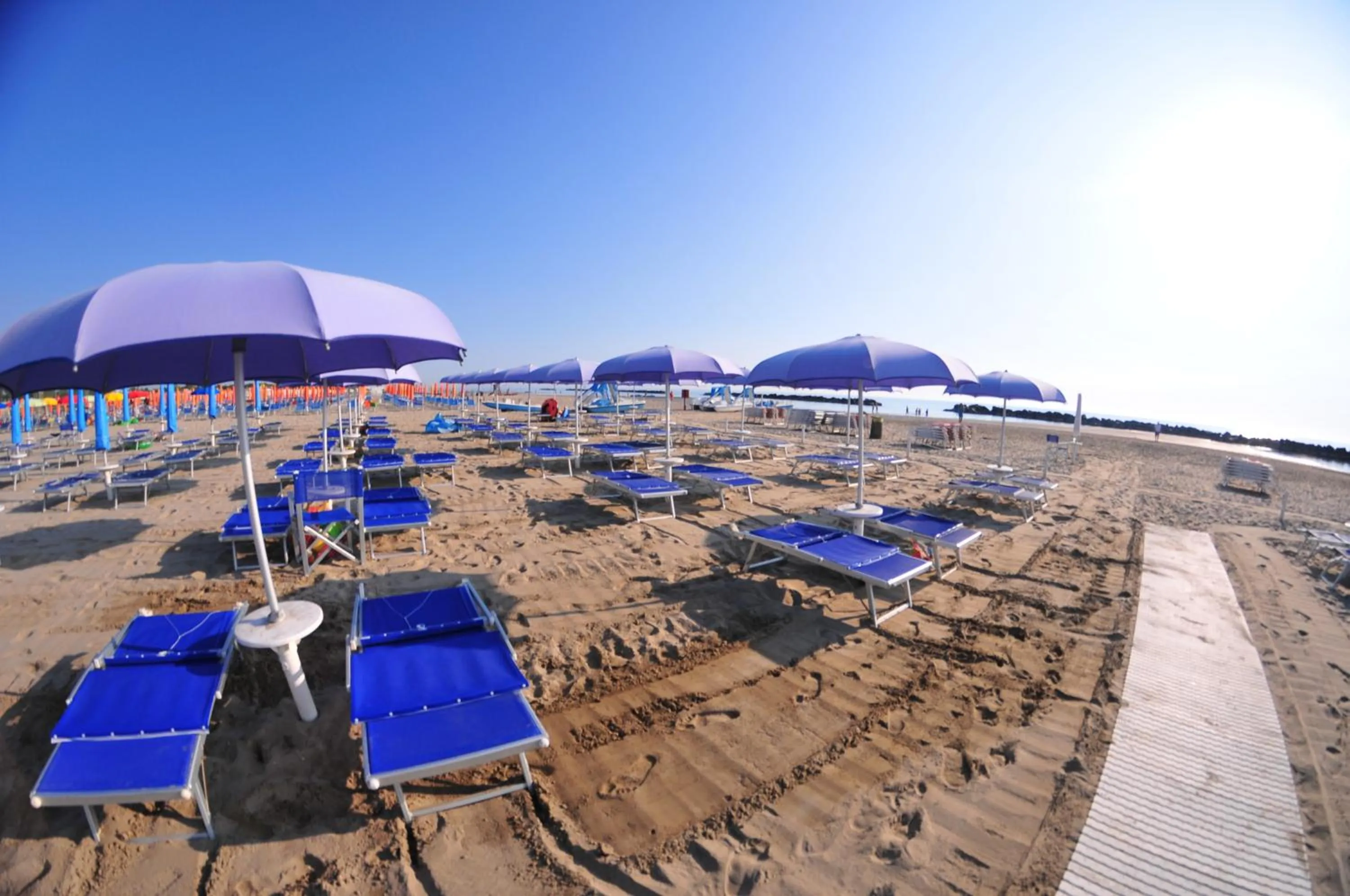 Beach in Hotel Antonella