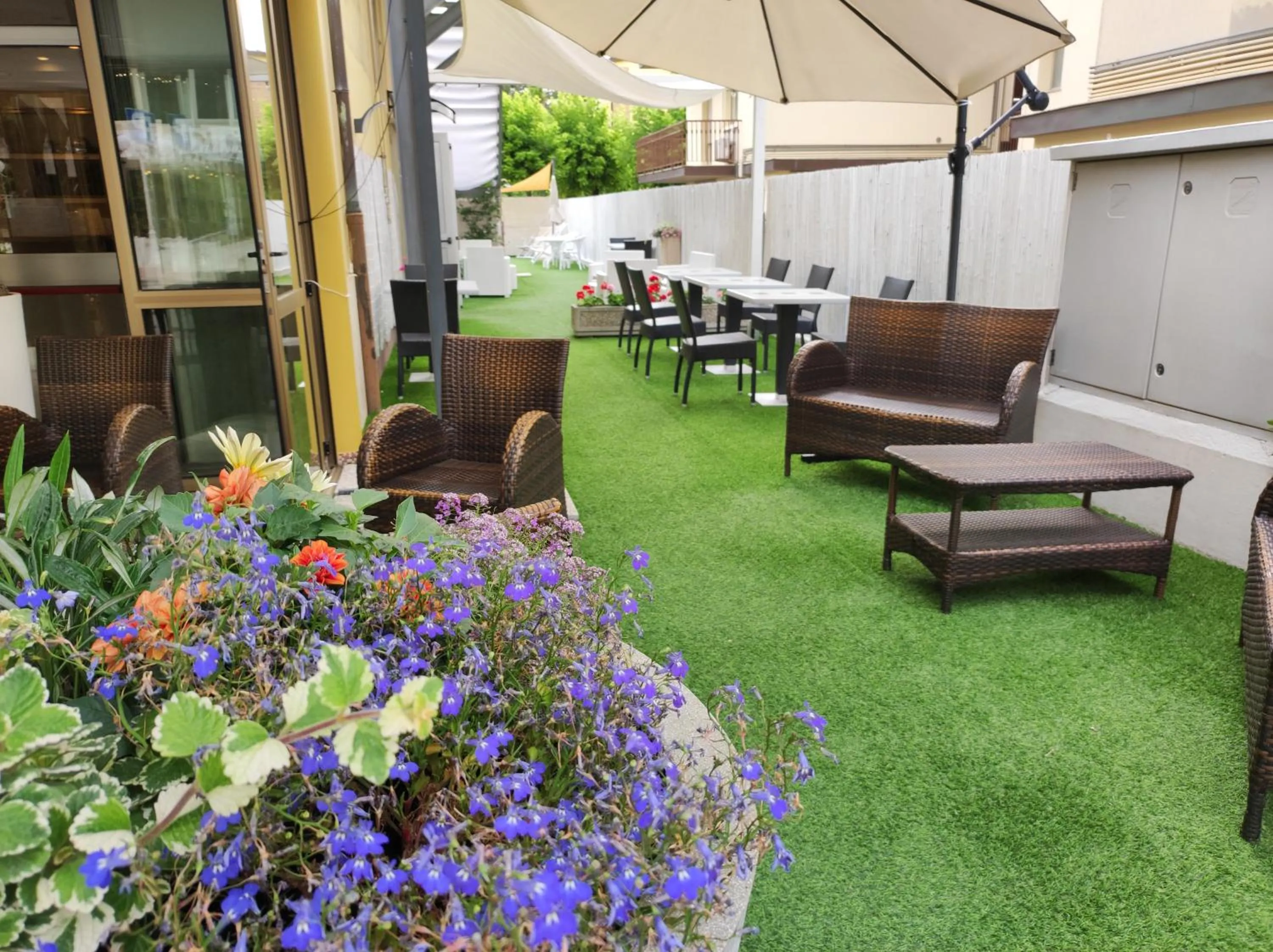 Garden in Hotel Antonella