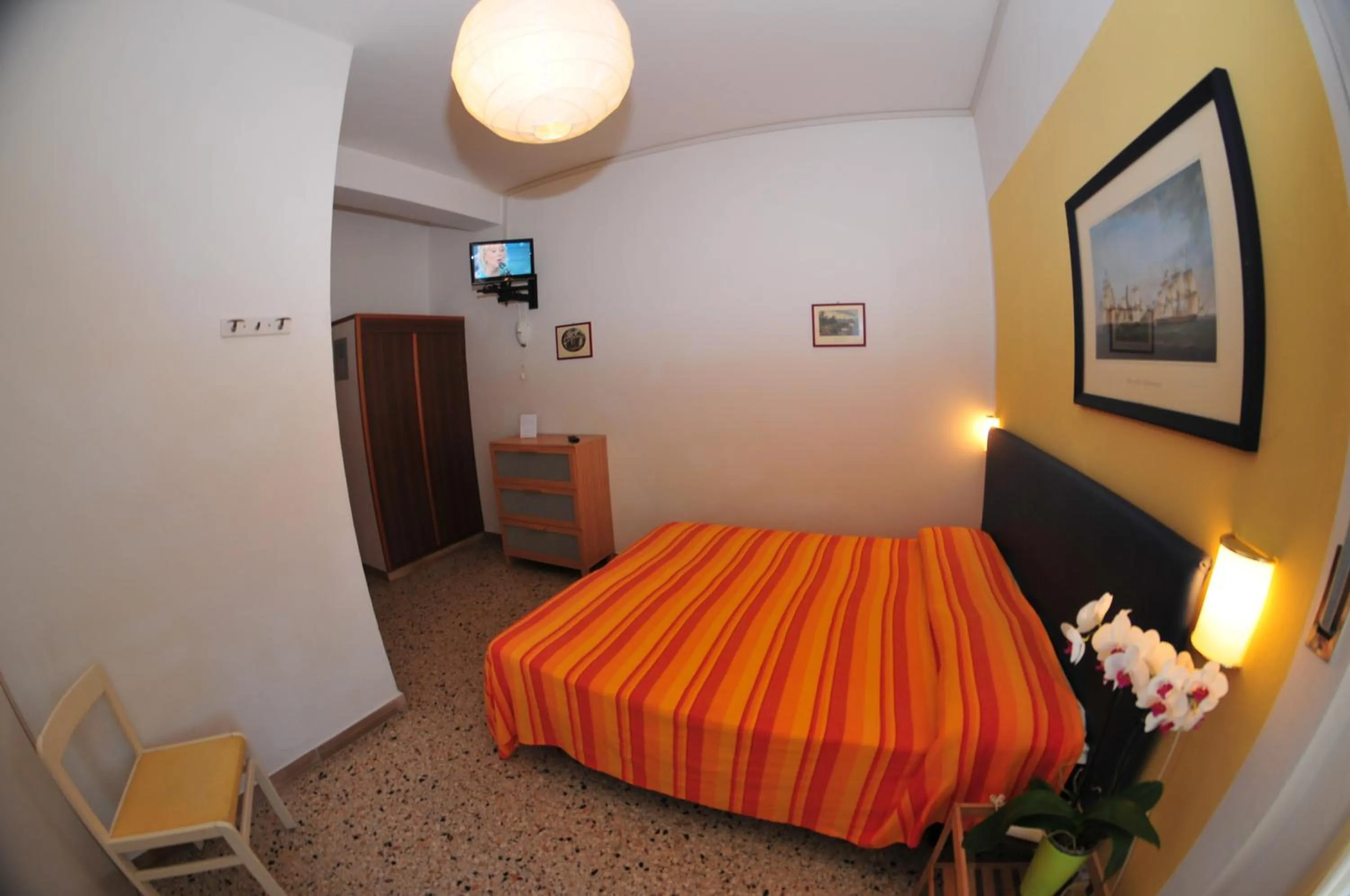 Bed in Hotel Antonella