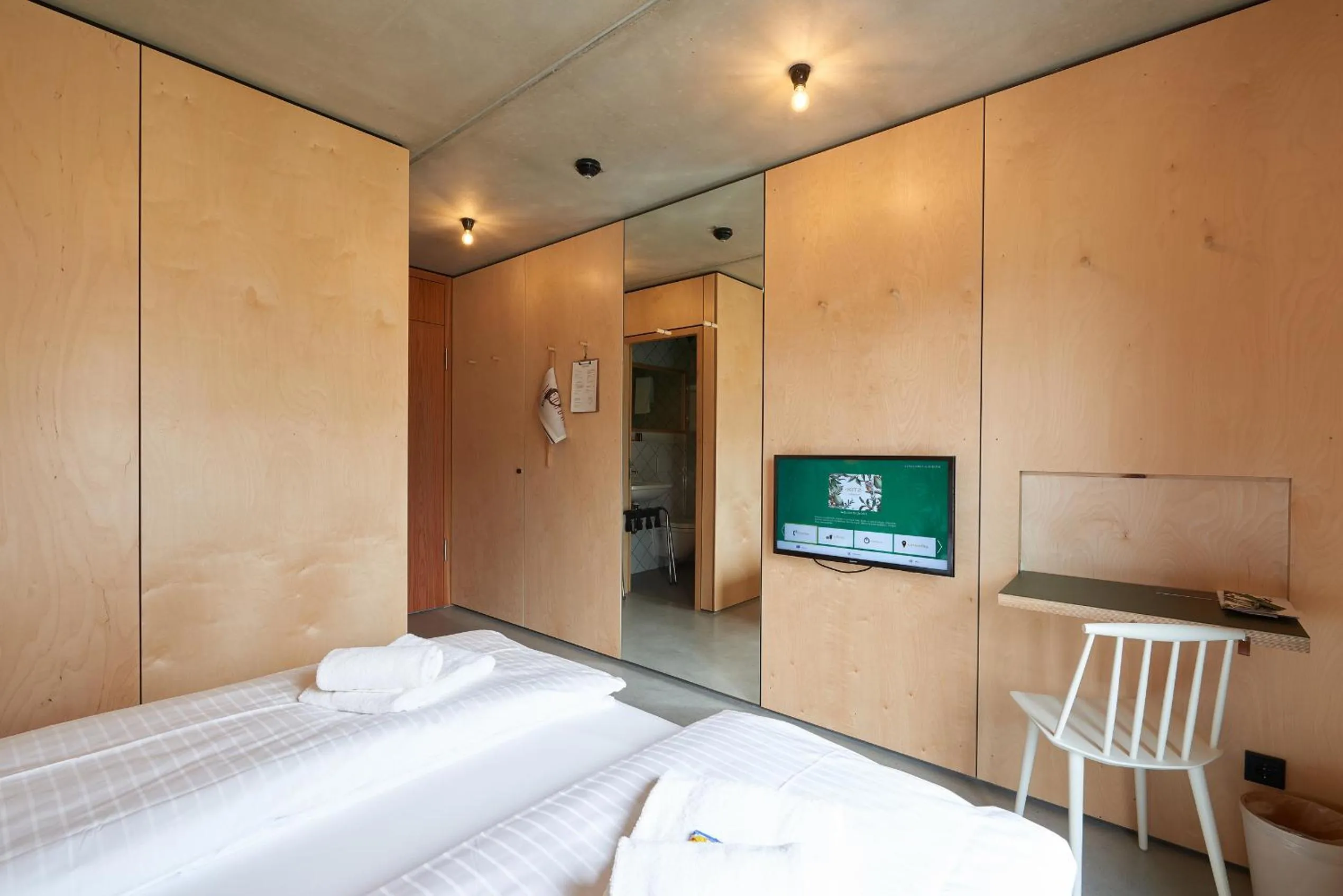 Bed in Kitz Boutique Hotel & Restaurant