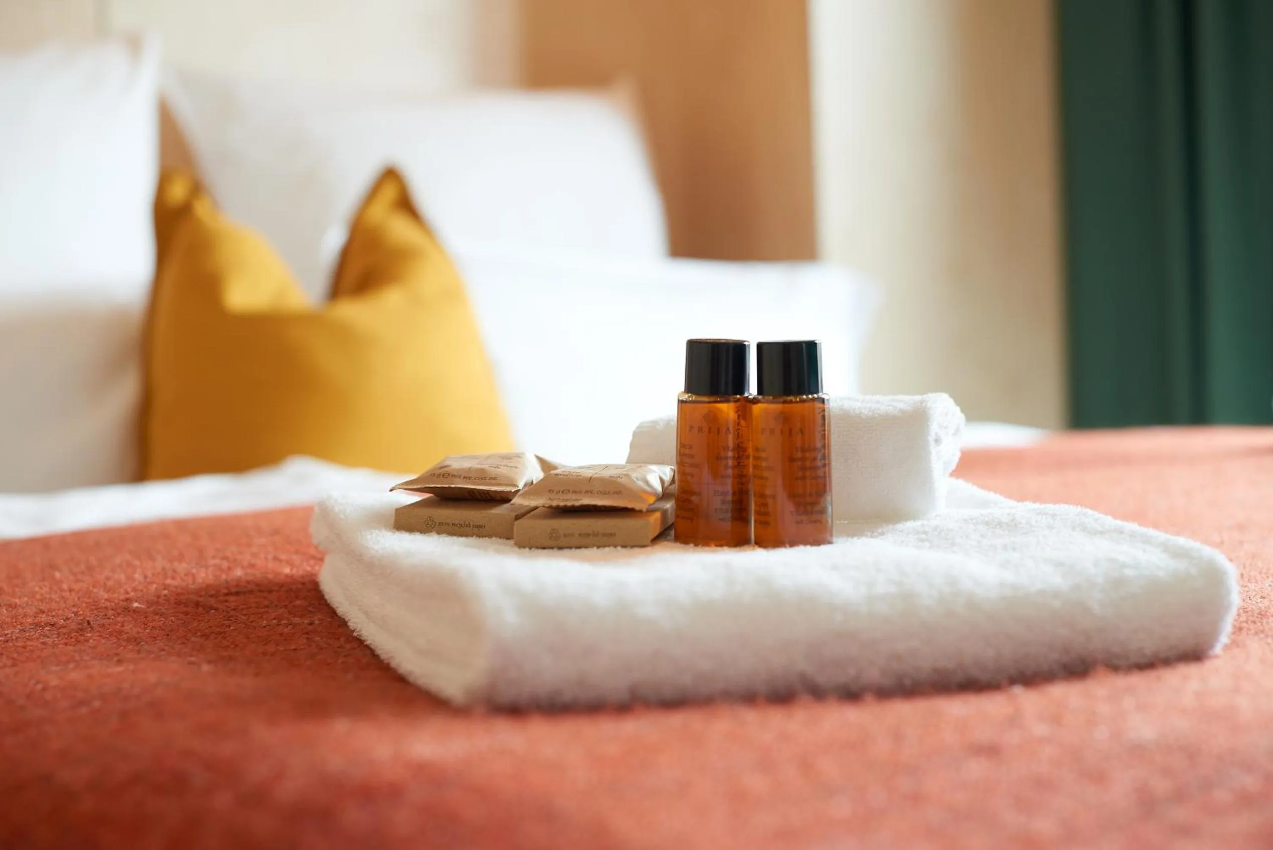 Bed in Kitz Boutique Hotel & Restaurant