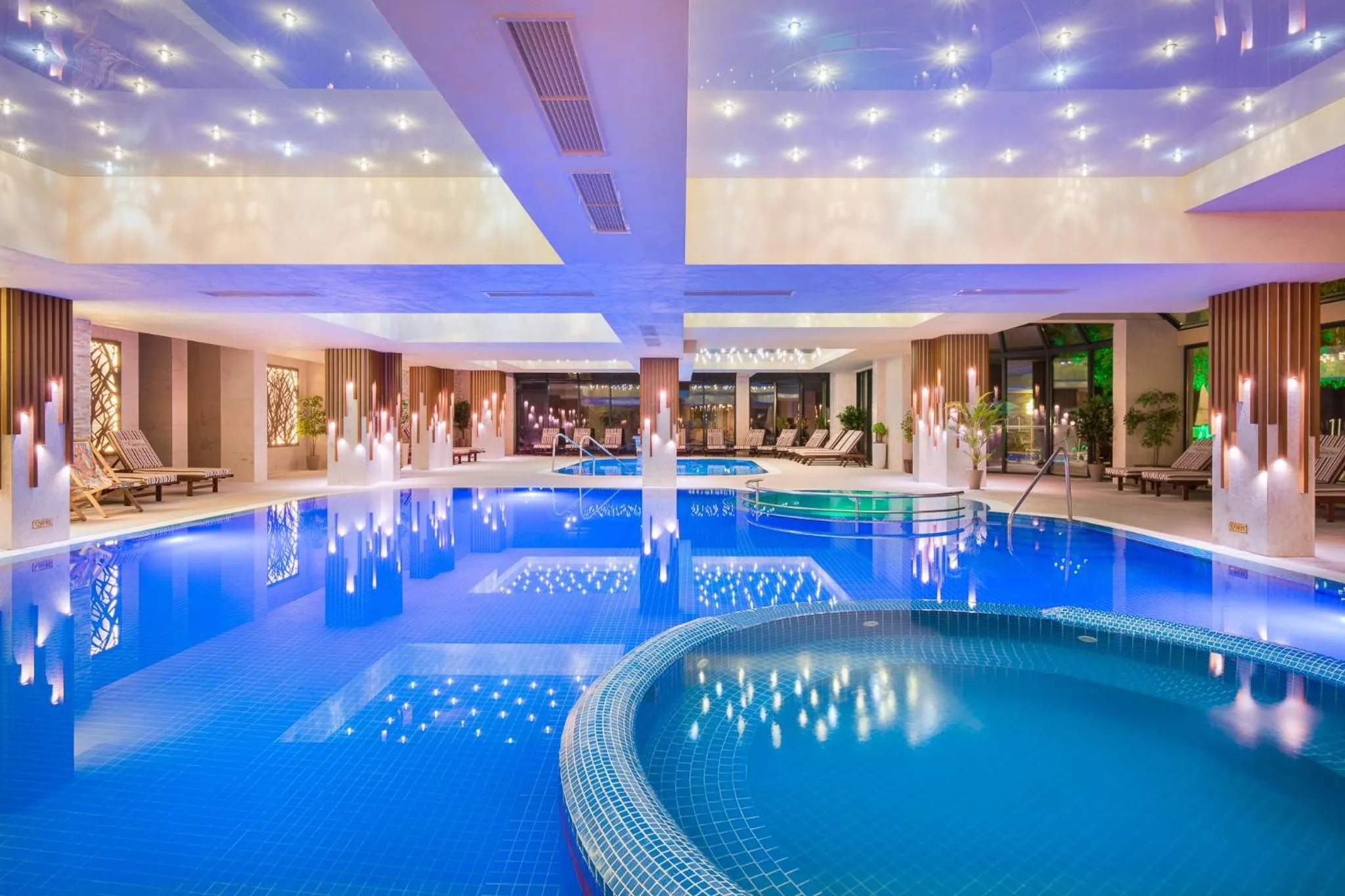 Swimming pool in Park & Spa Hotel Markovo