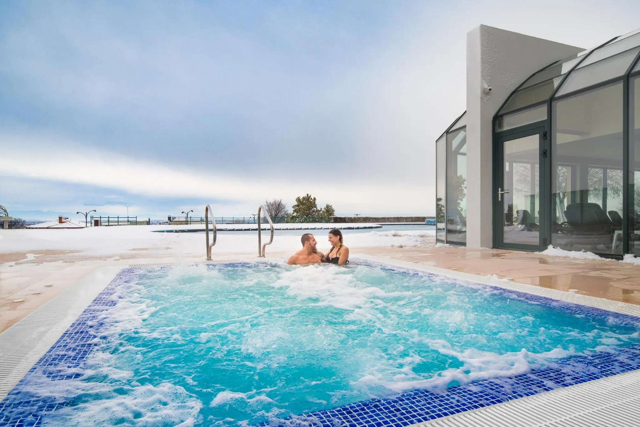 Swimming pool in Park & Spa Hotel Markovo