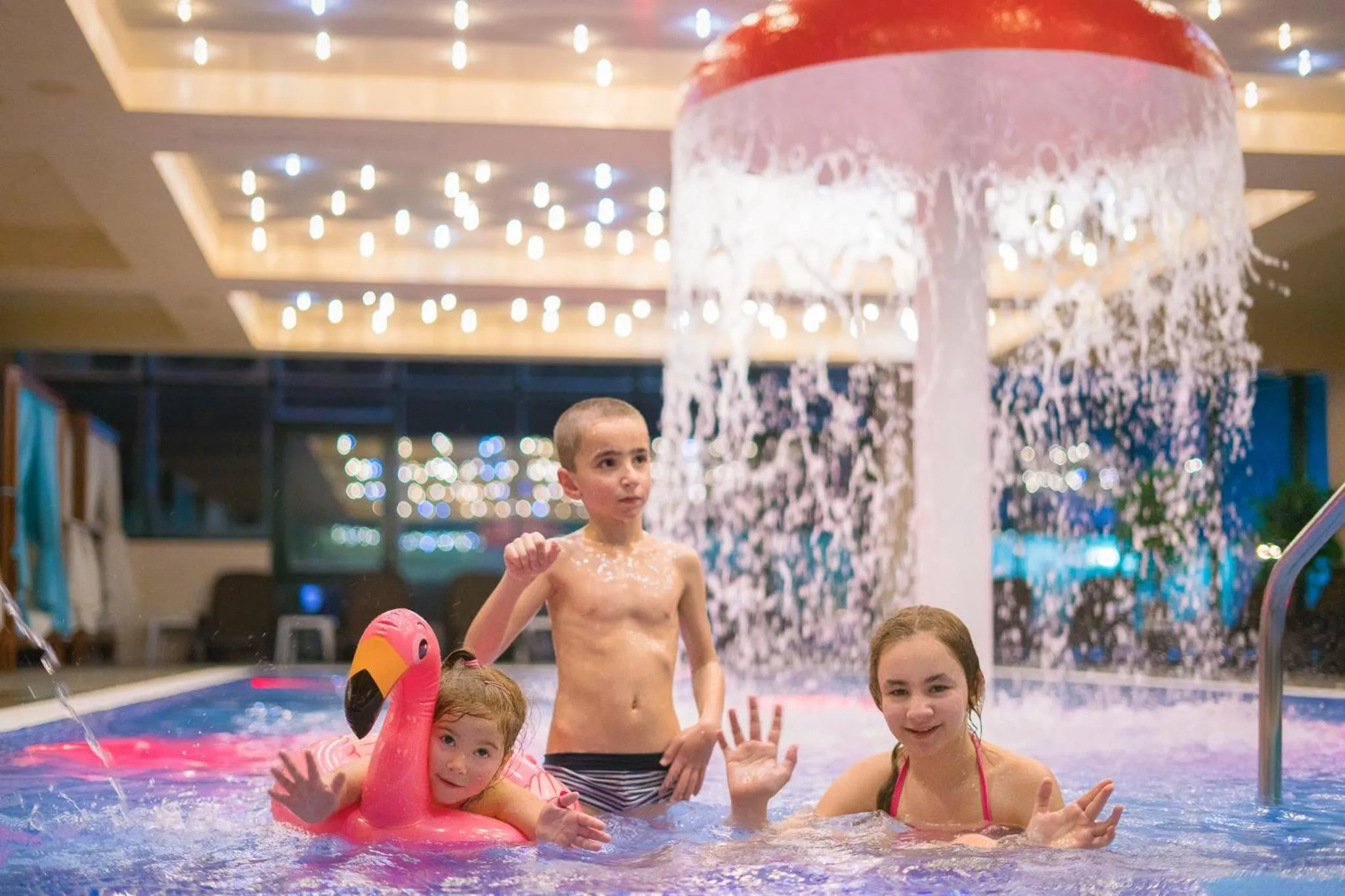 Swimming pool in Park & Spa Hotel Markovo