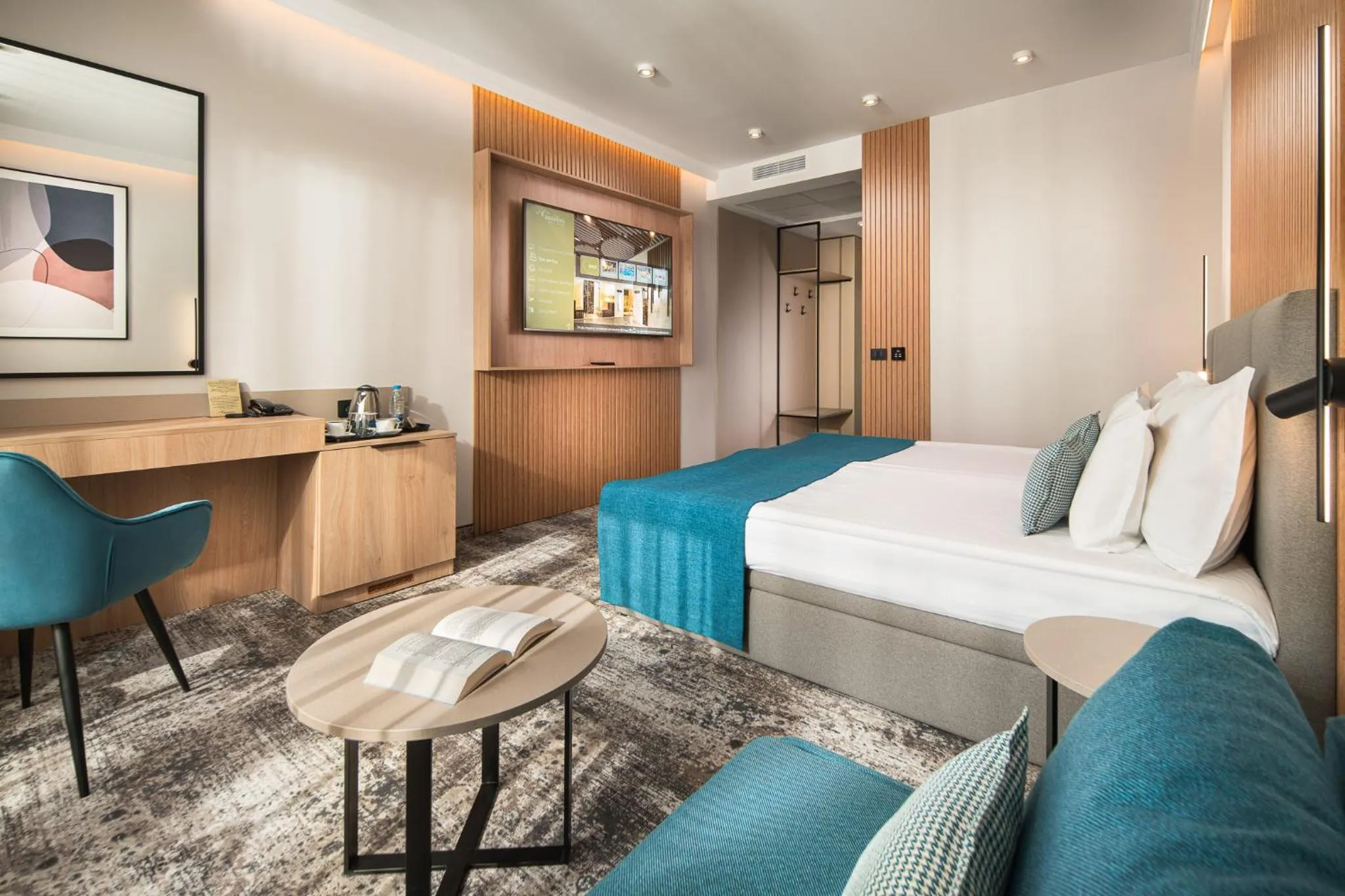 Bed in Park & Spa Hotel Markovo