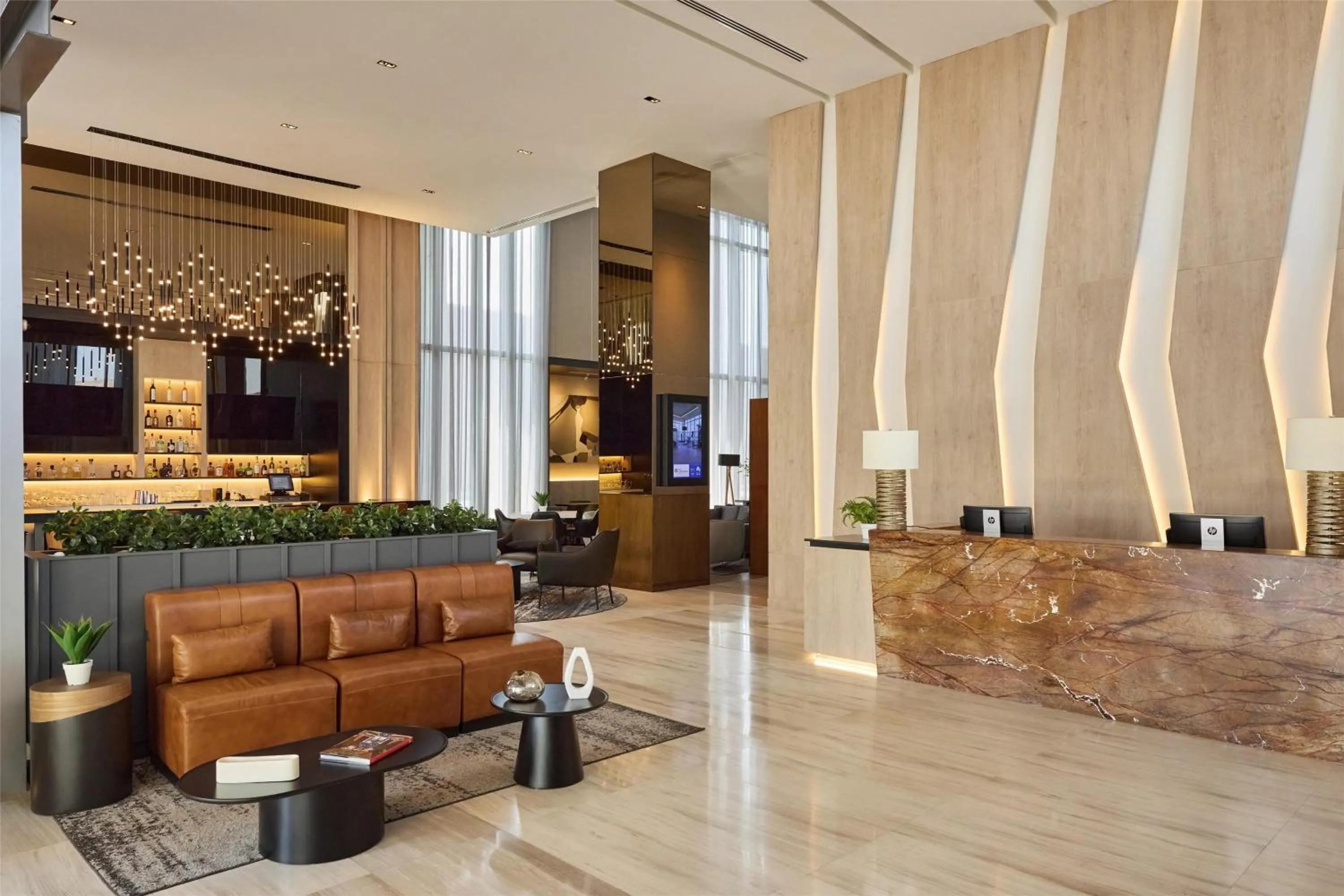 Lobby or reception in Hilton Garden Inn Chihuahua