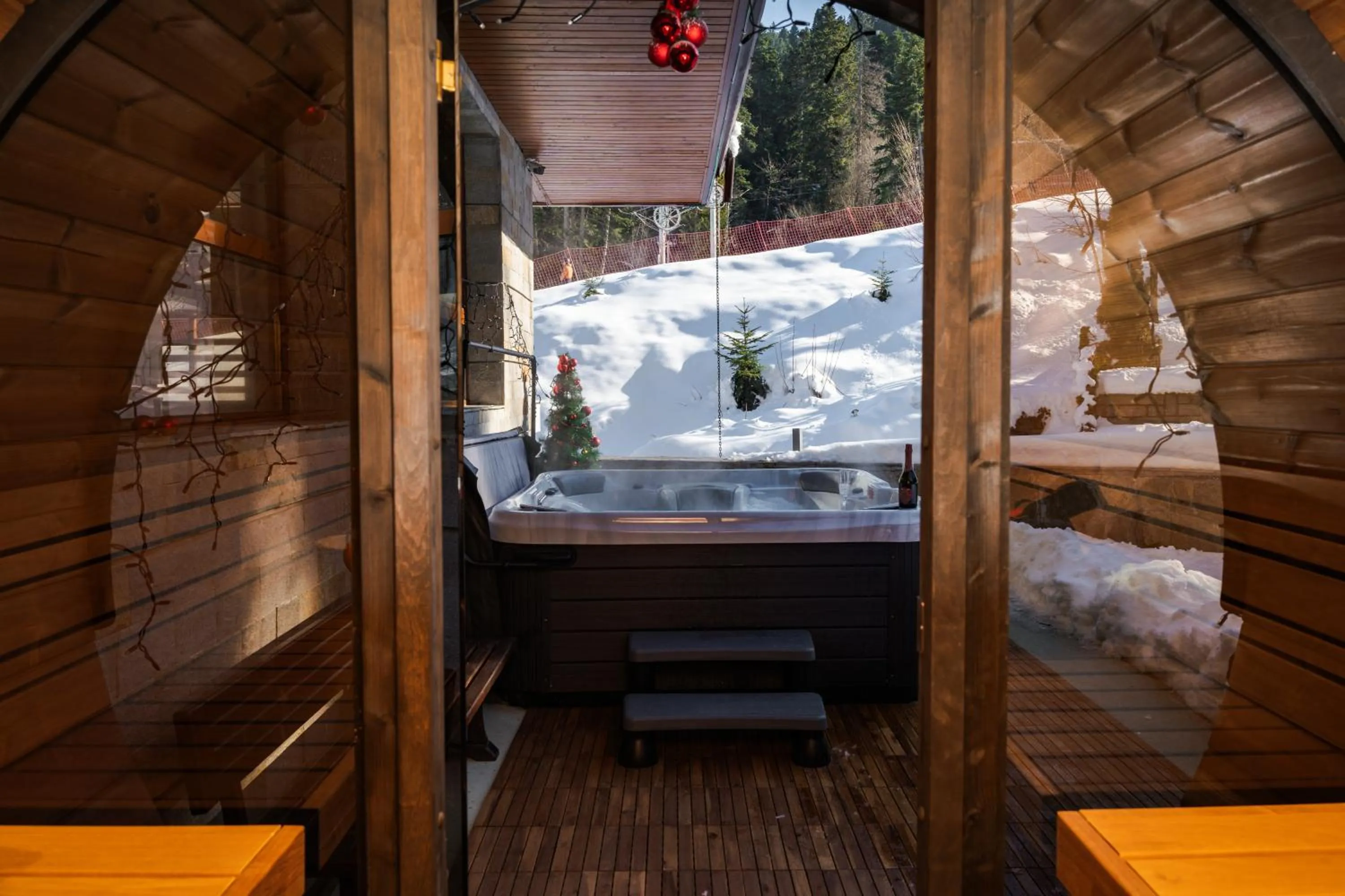 Sauna in Musala Hotel