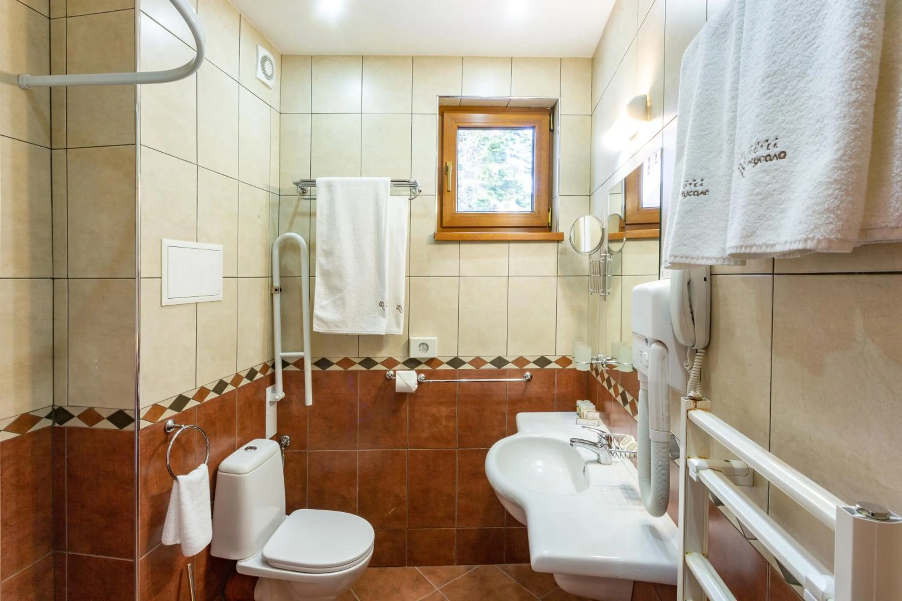 Bathroom in Musala Hotel