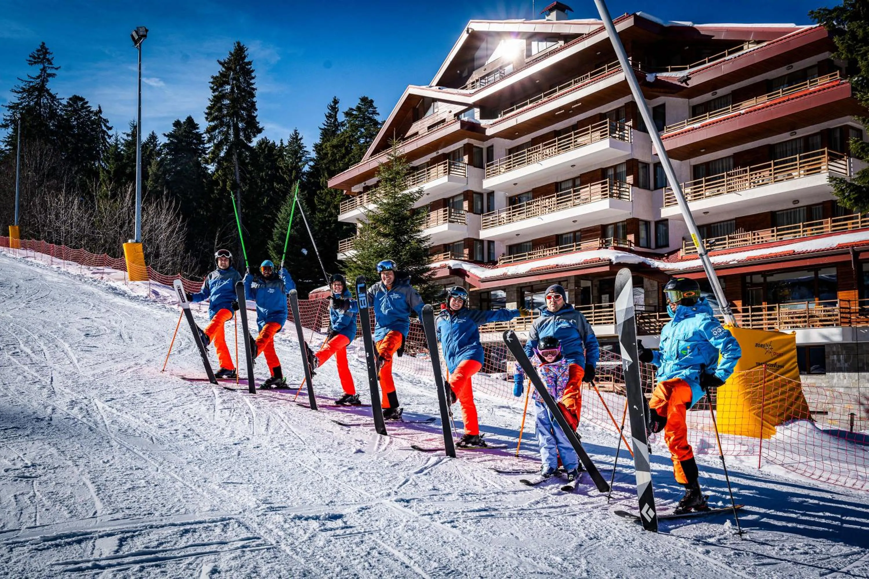 Ski School in Musala Hotel