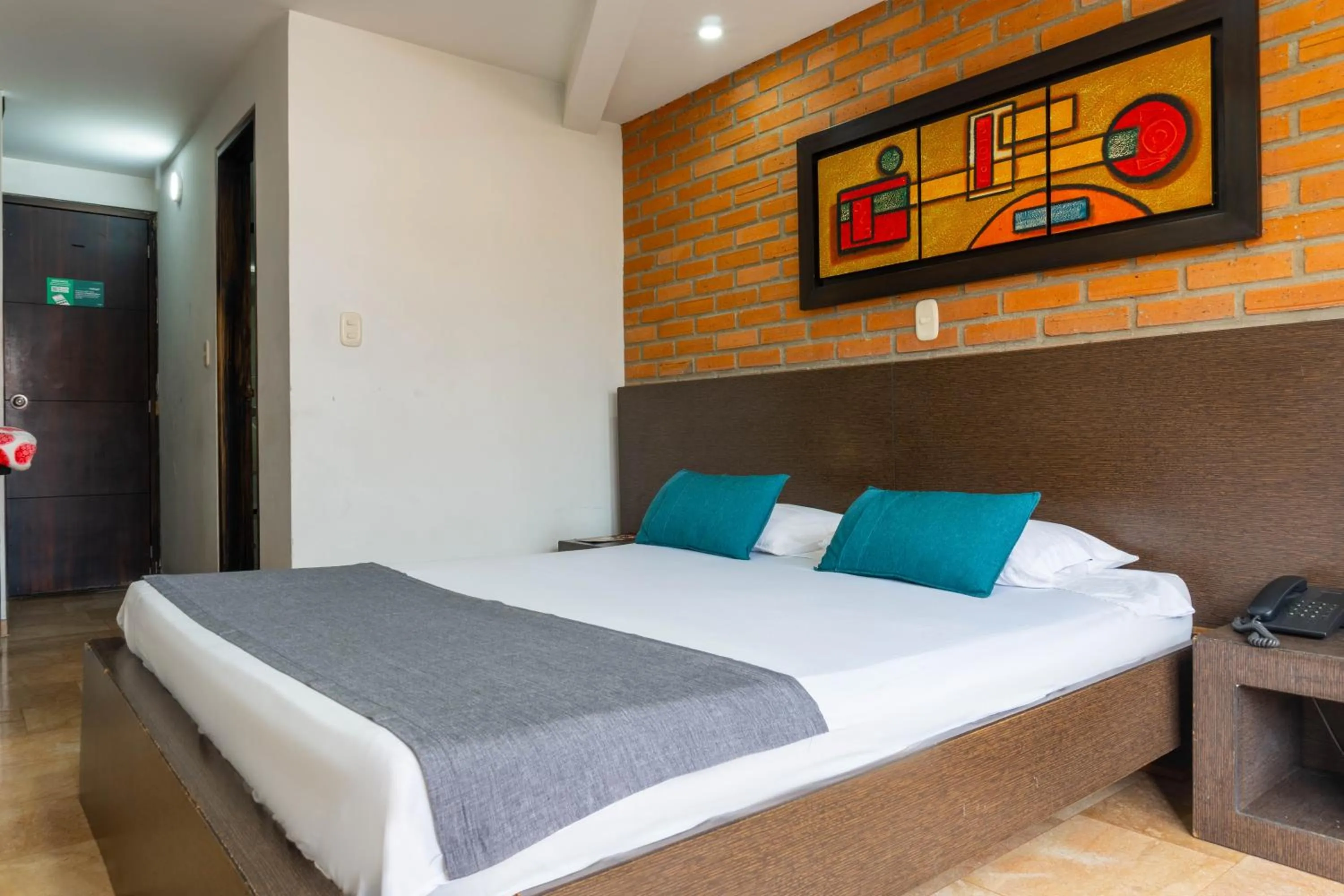 Bedroom in Hotel Casa Blanca Laureles