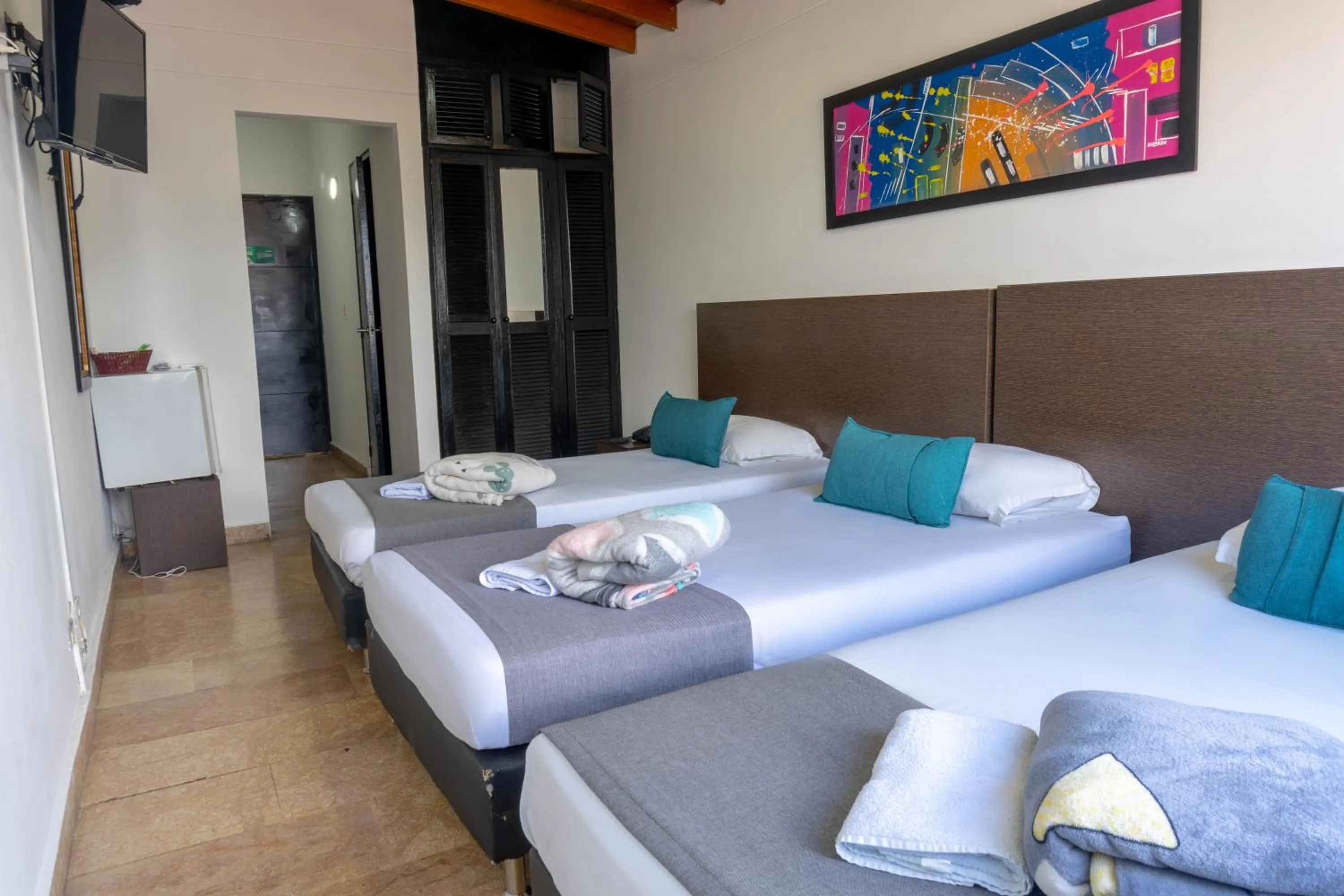 Bedroom in Hotel Casa Blanca Laureles