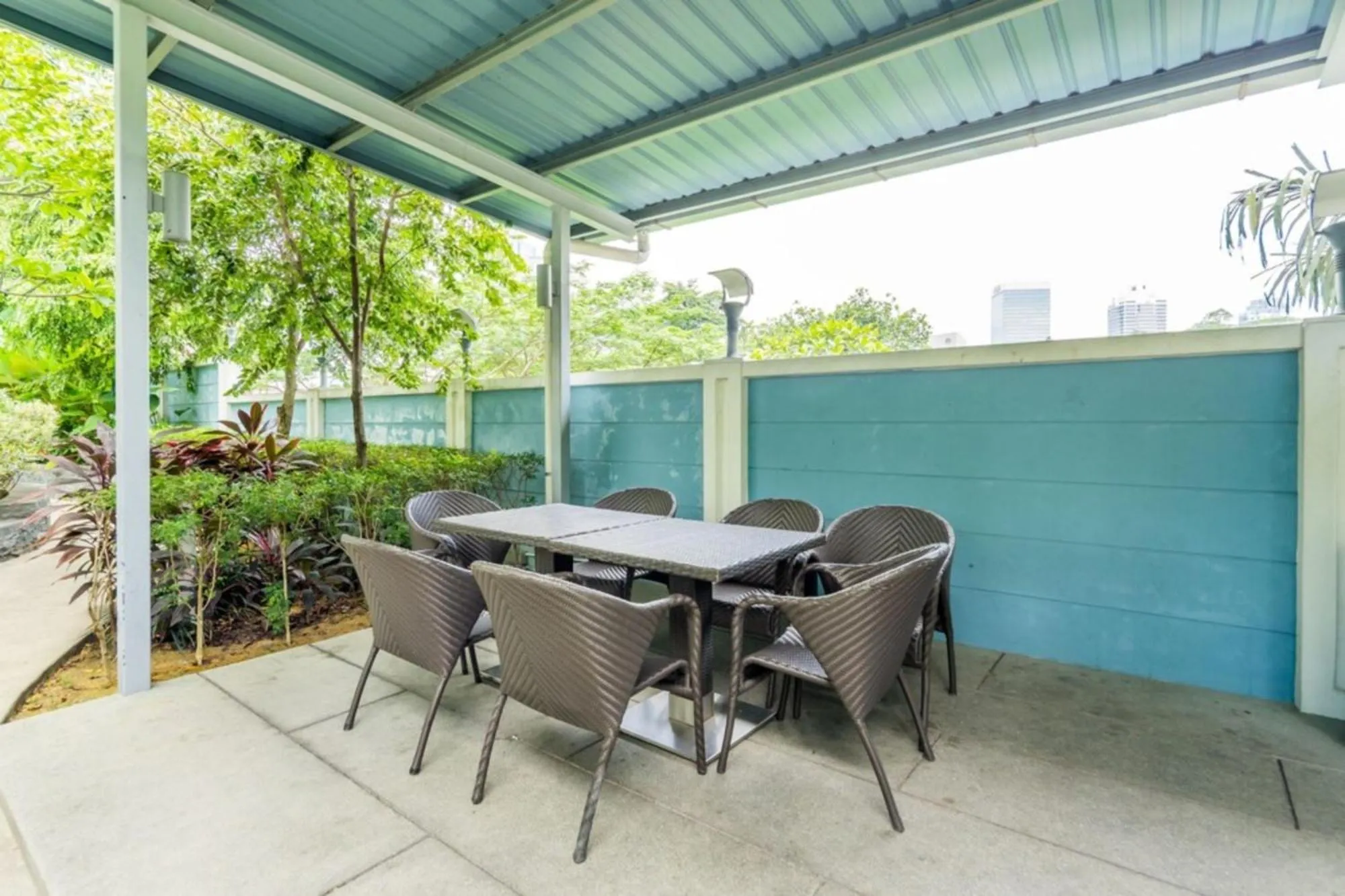 Patio in Suasana Bukit Ceylon Residence