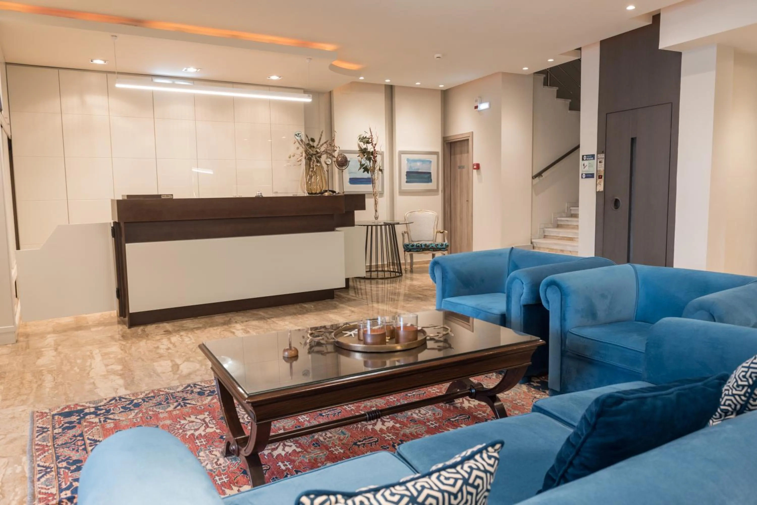 Lobby or reception in Regina Mare Hotel
