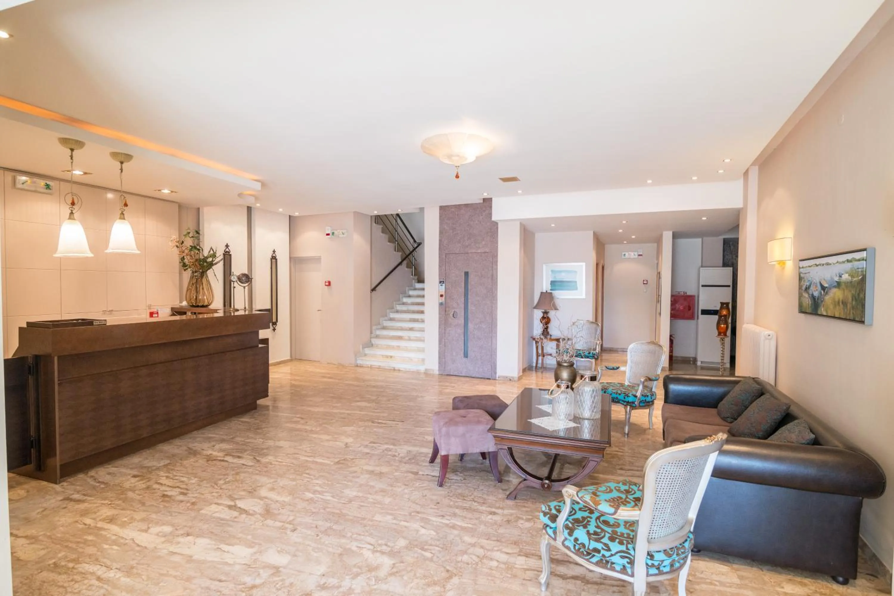 Lobby or reception in Regina Mare Hotel