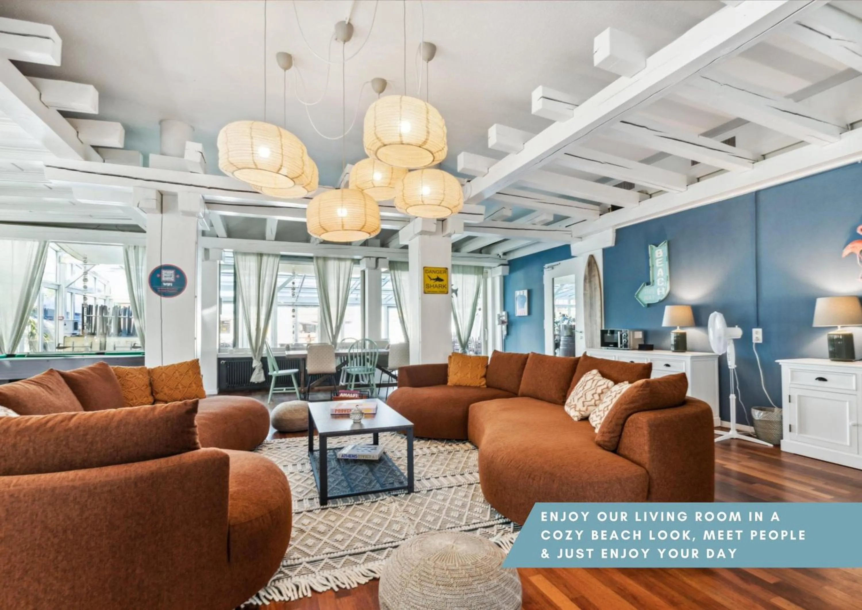 Living room in becozy du Lac Self-Check In Hotel Riviera Edition