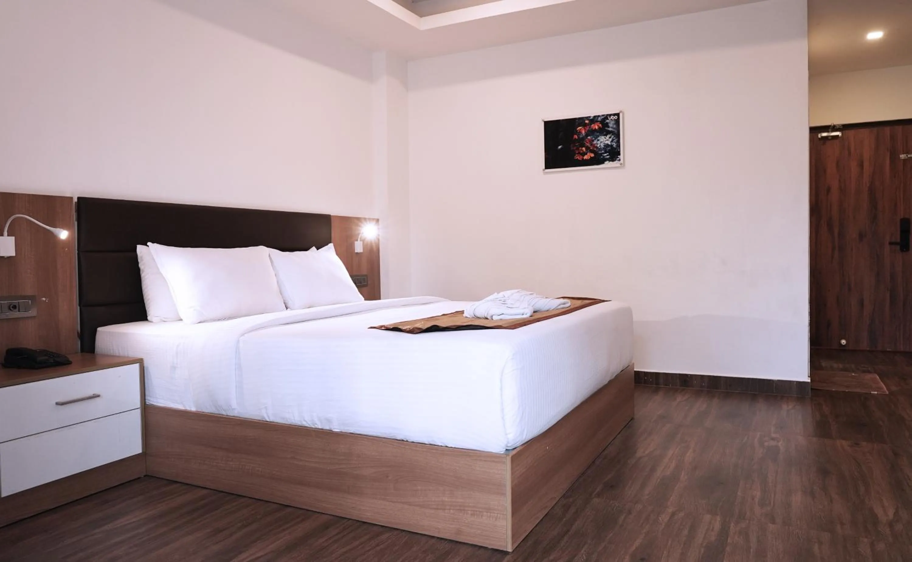 Bed in Misty Garden Resort and SPA