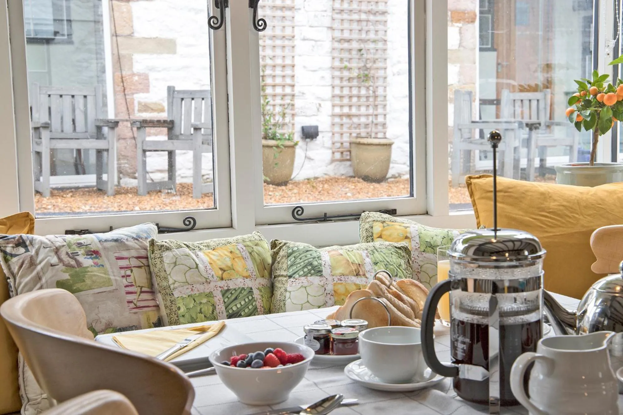 Breakfast in Hawthorn Farm Guest House