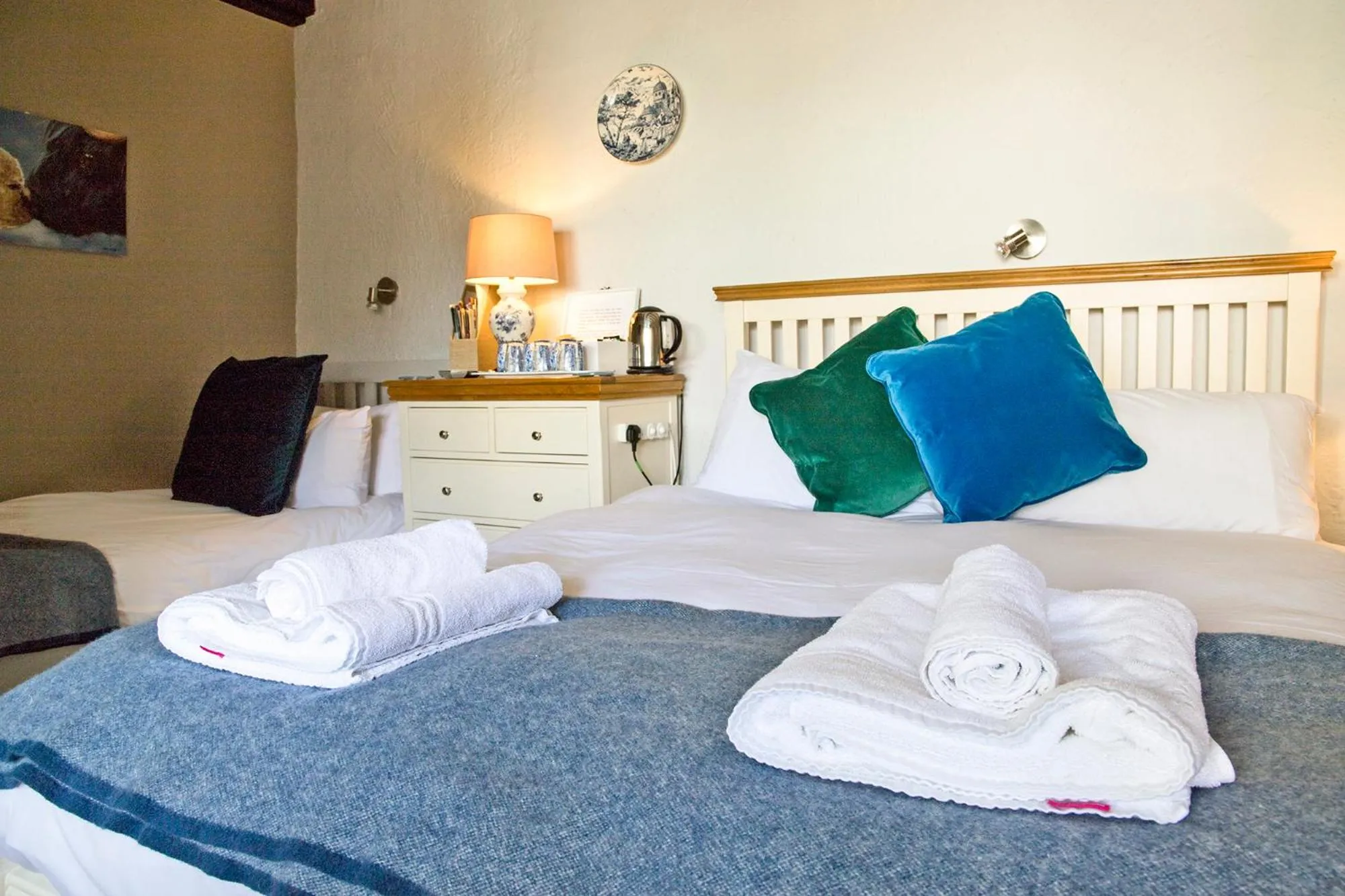 Bedroom, Bed in Hawthorn Farm Guest House