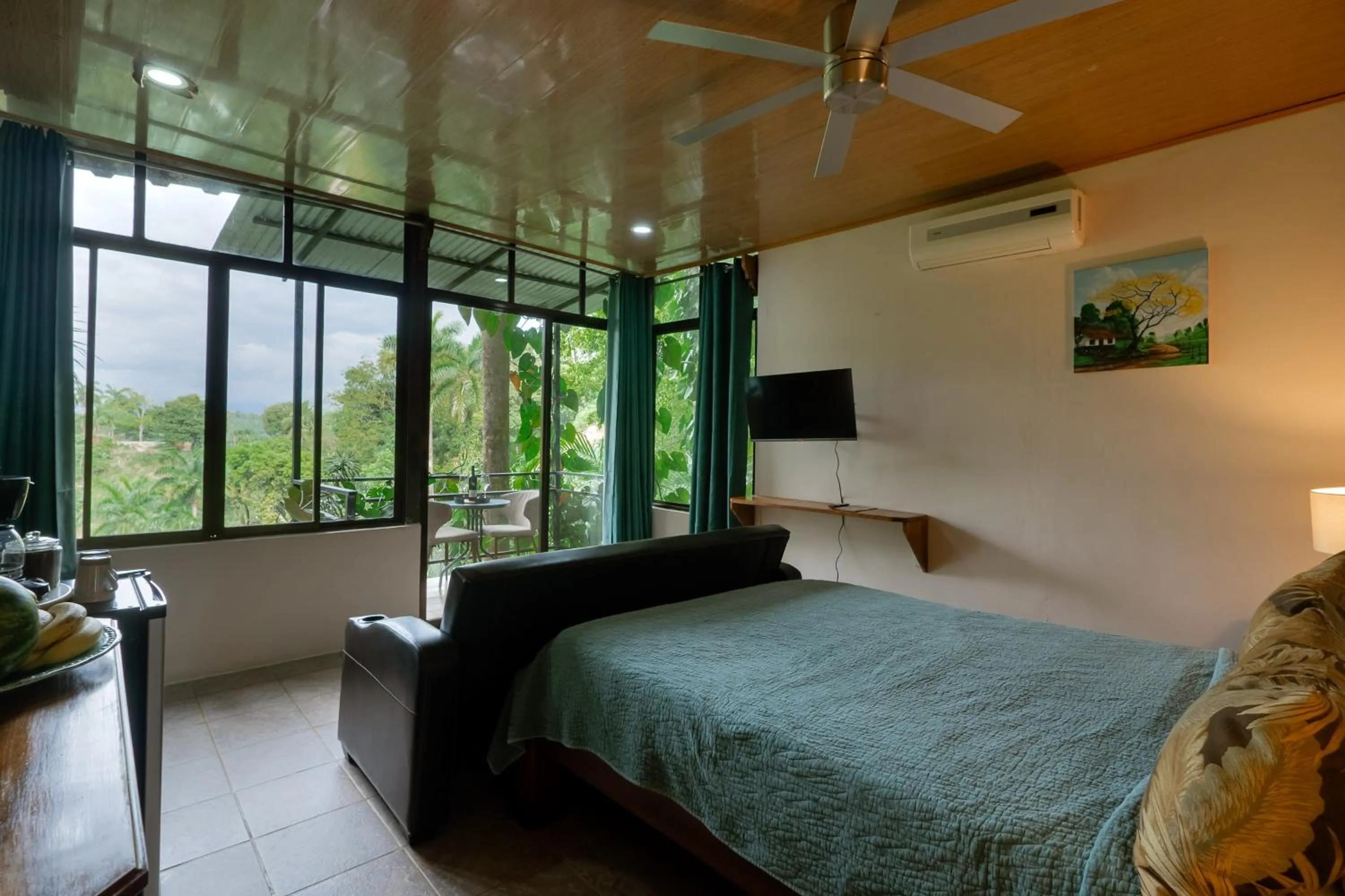 View (from property/room), Bed in Boutique Hotel Las Cascadas