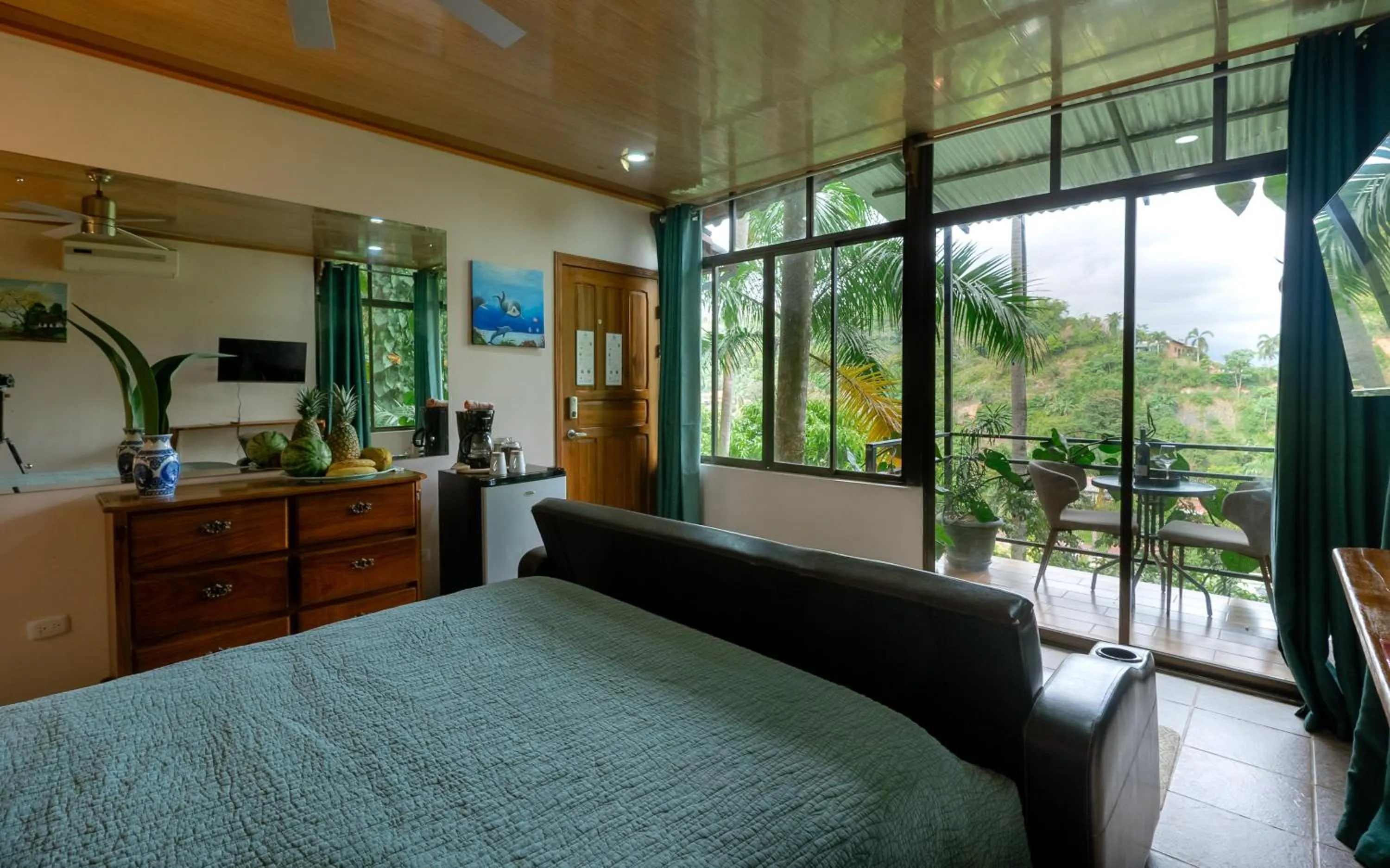 View (from property/room), Bed in Boutique Hotel Las Cascadas