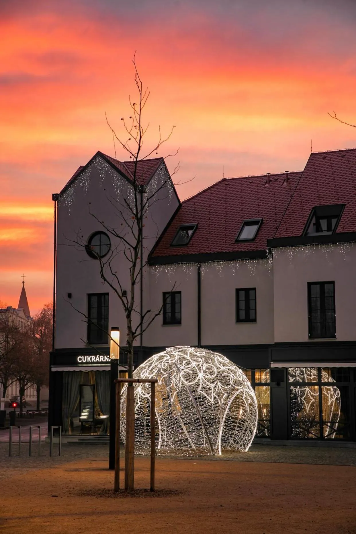 Sunrise in PALOMA Průhonice