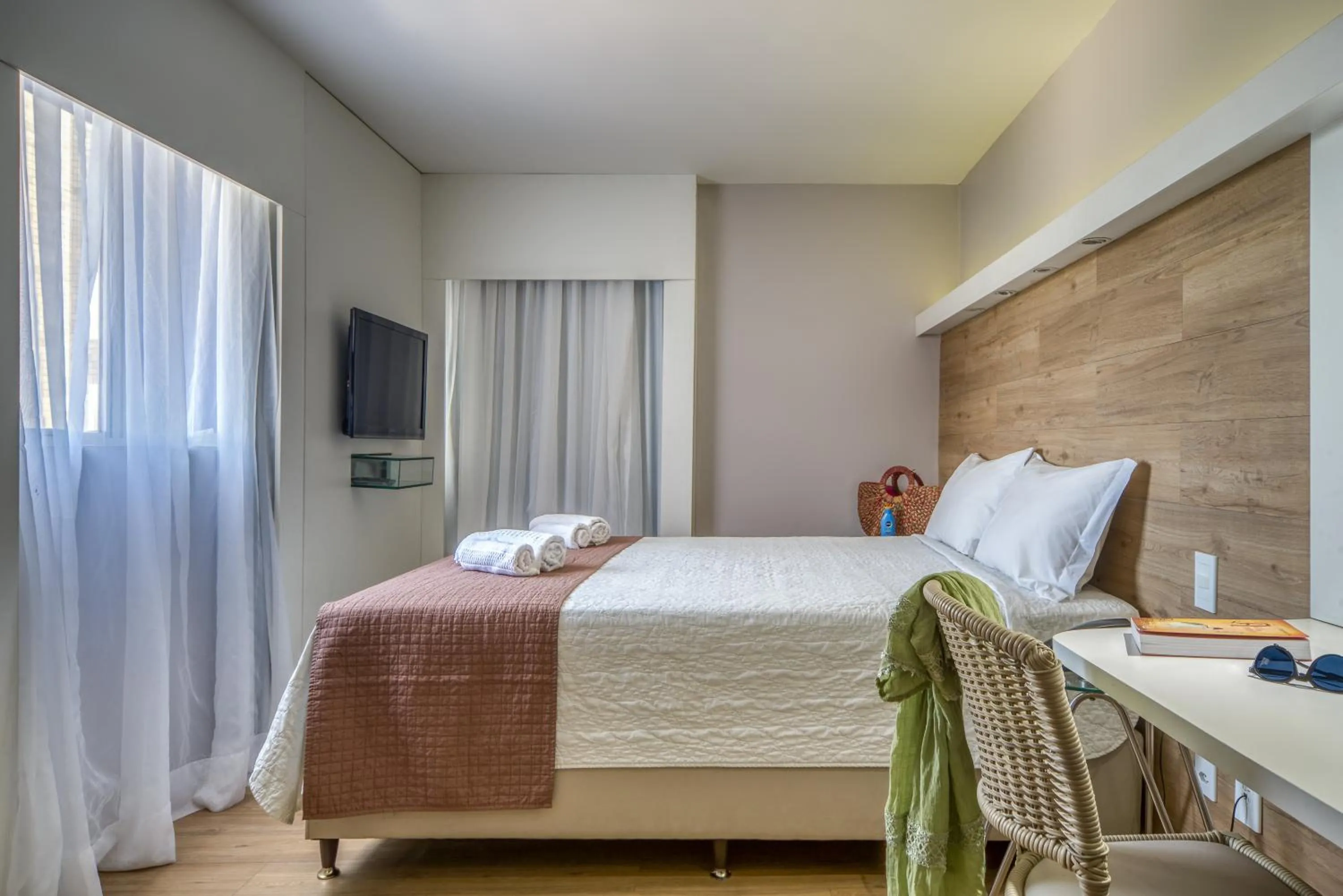 Bedroom, Bed in Hotel Costamar Ponta Verde