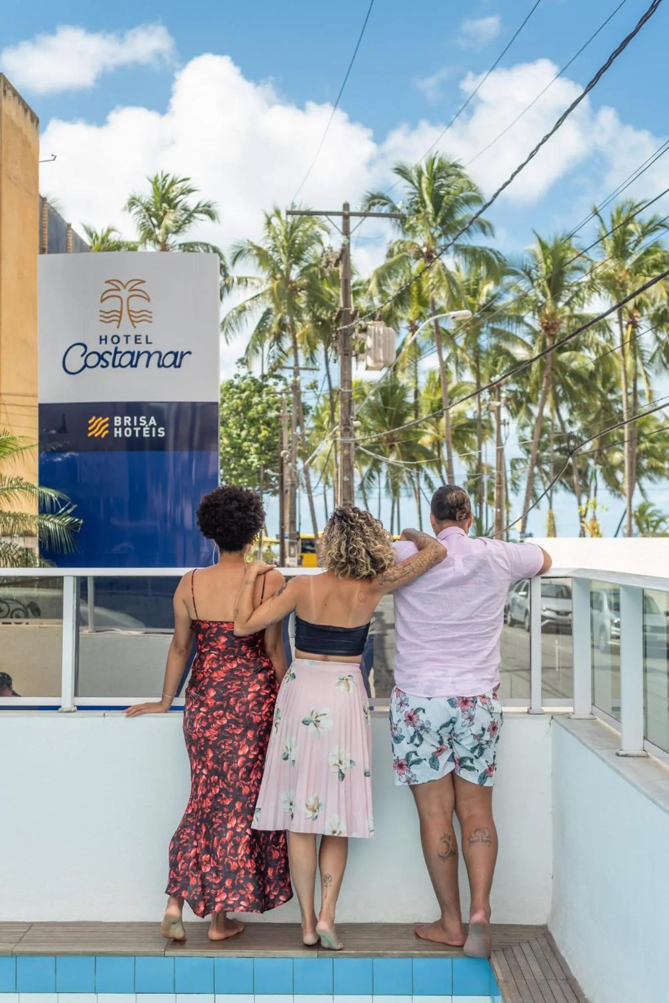 Sea view in Hotel Costamar Ponta Verde