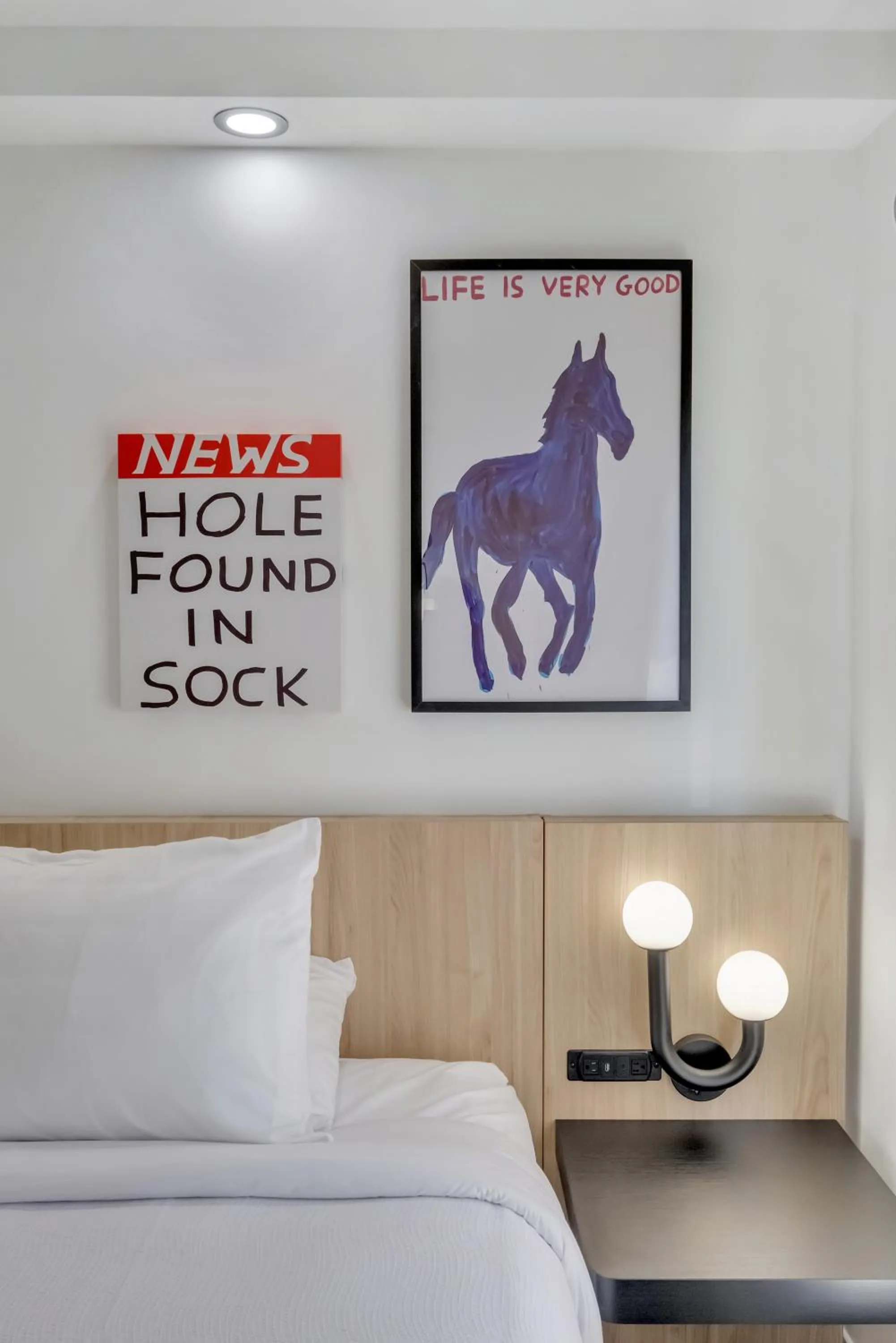 Bed in Sleep Inn University