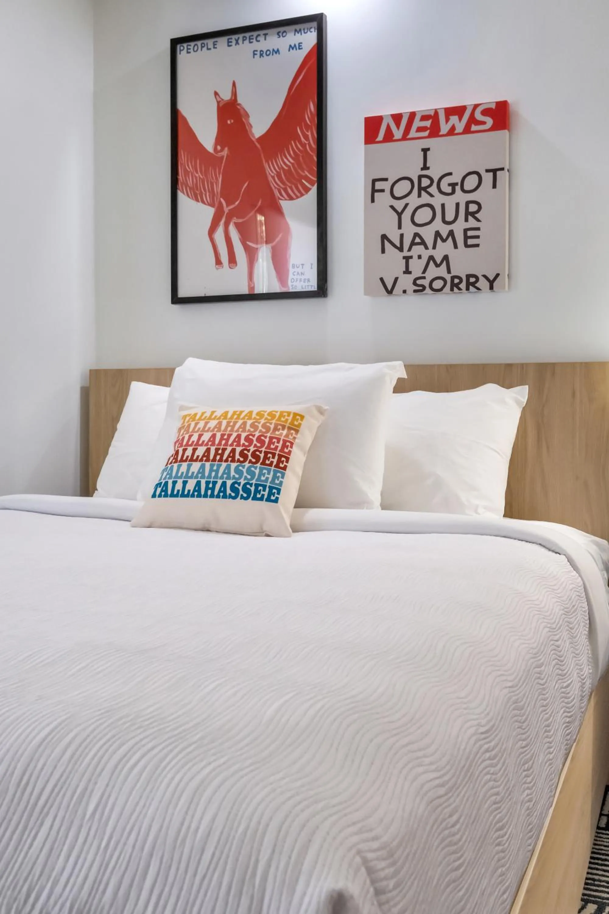 Bed in Sleep Inn University