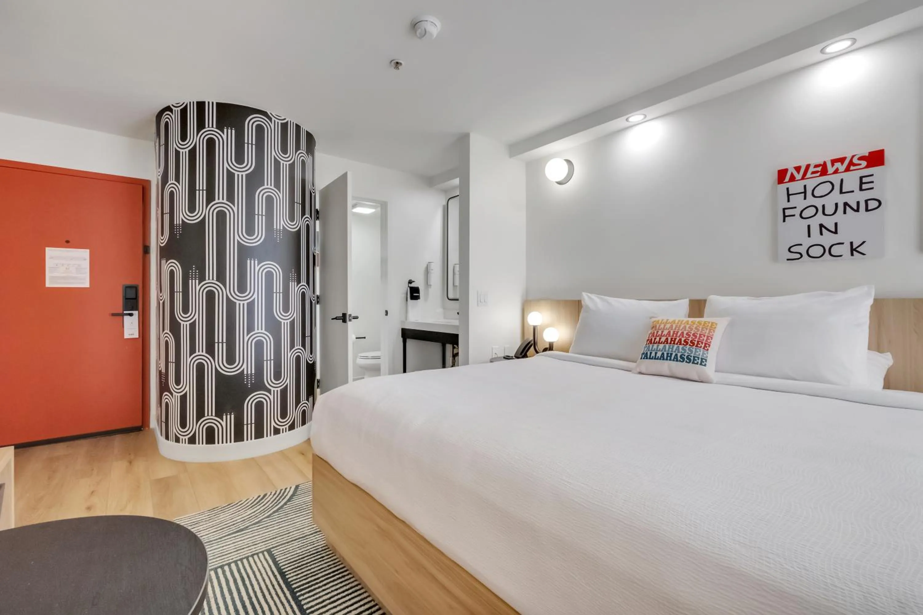 Bed in Sleep Inn University