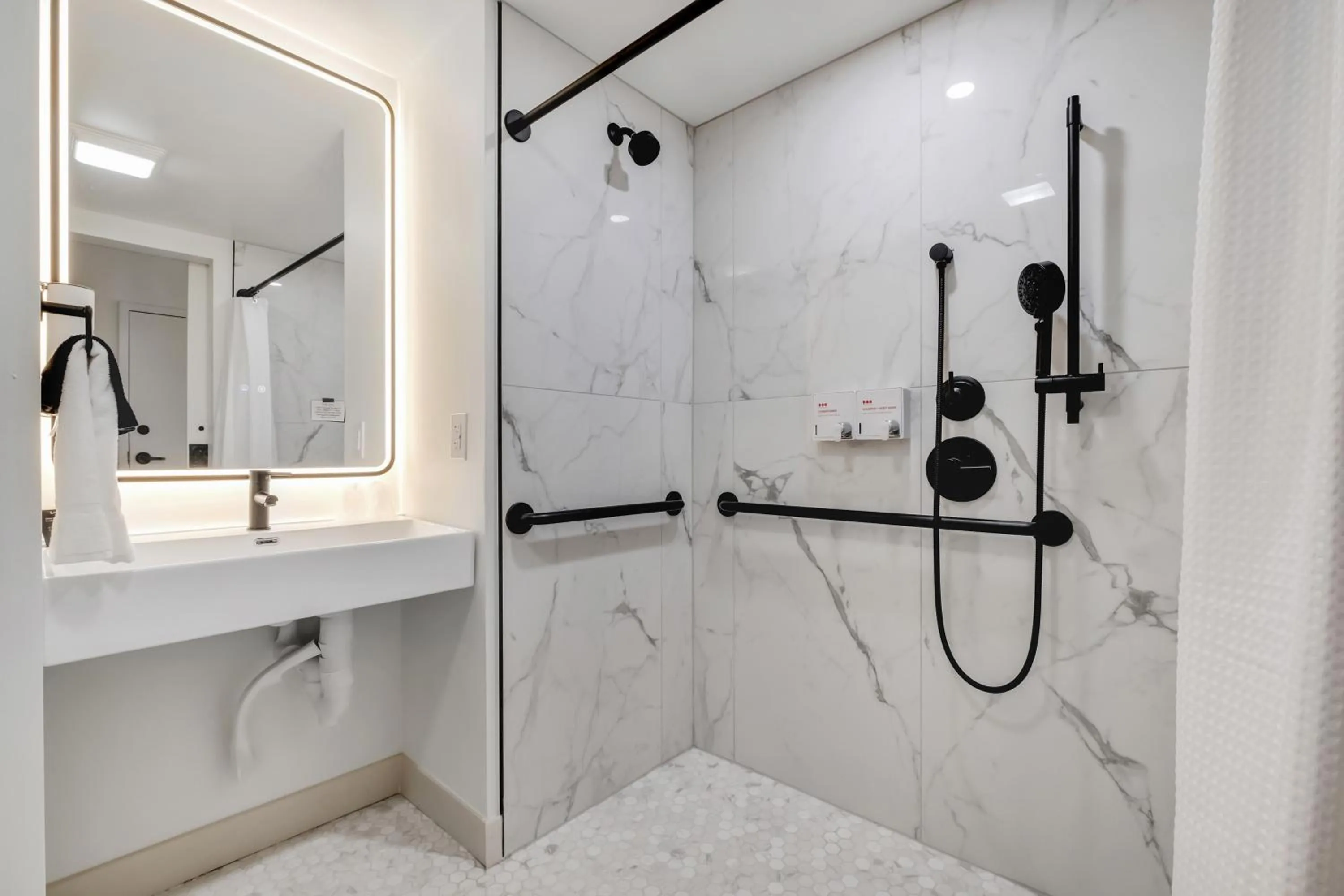 Bathroom in Sleep Inn University