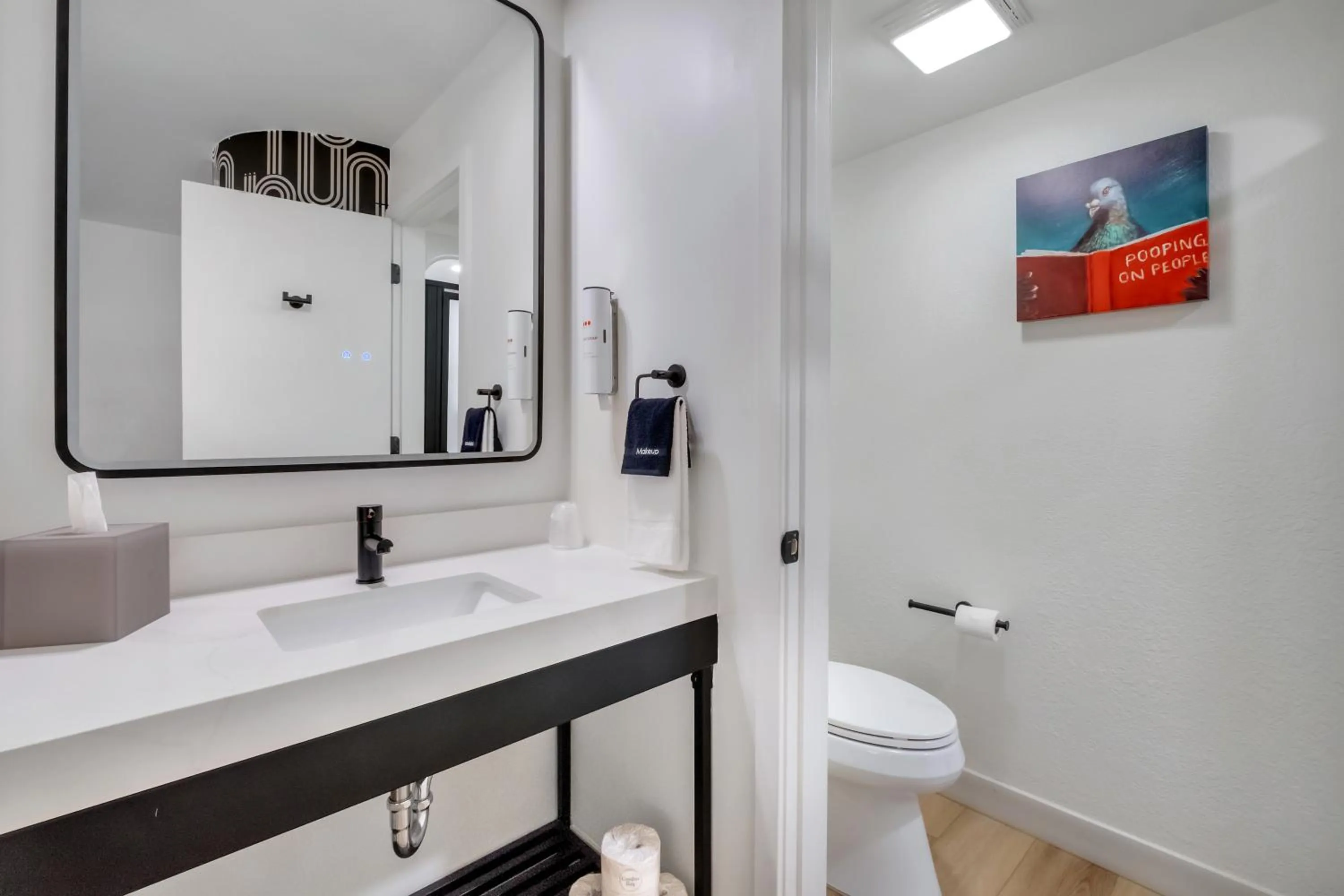 Toilet, Bathroom in Sleep Inn University