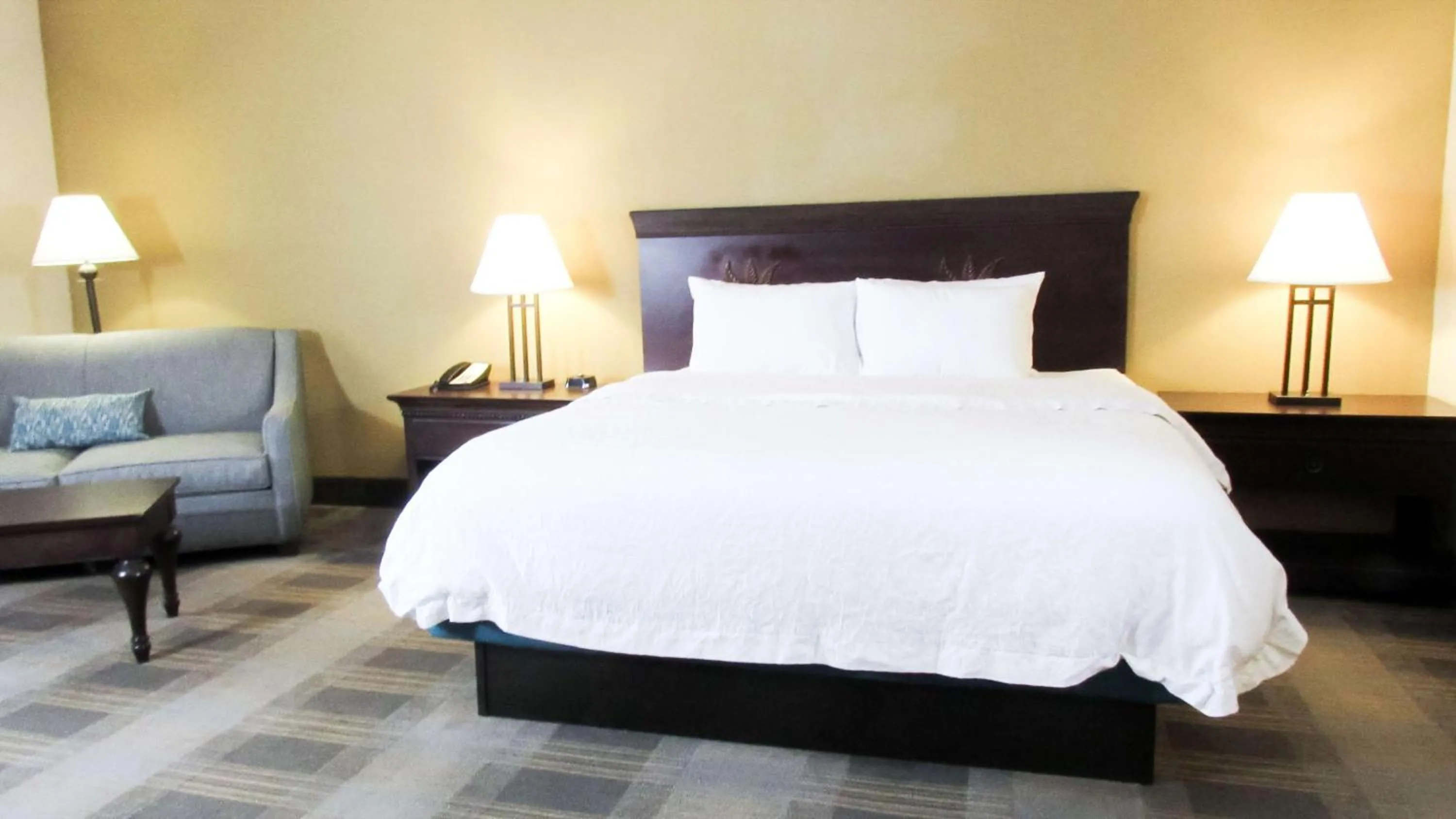 Bed in Hampton Inn Oxford-West