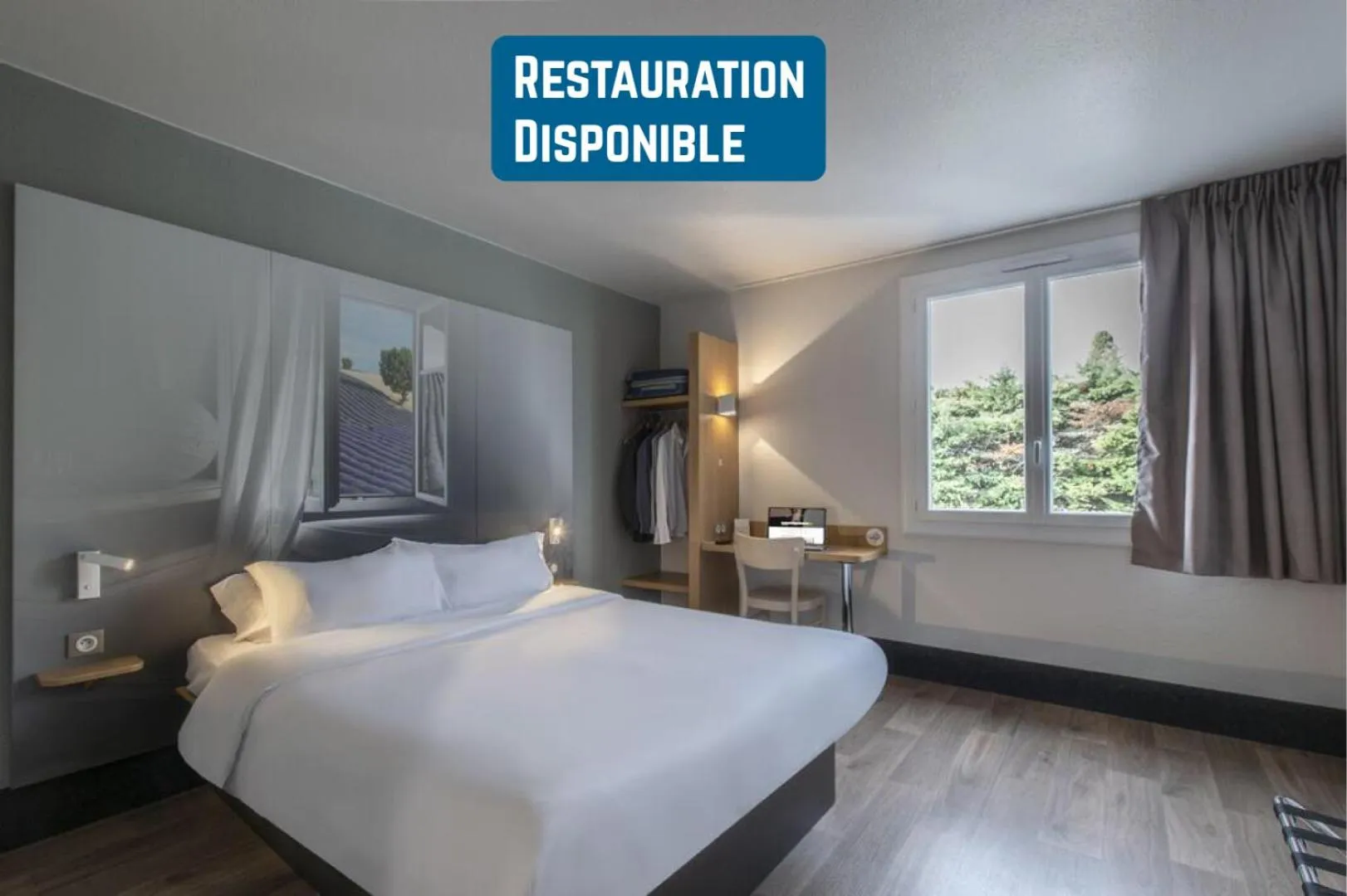 Food and drinks, Bed in B&B HOTEL Orange