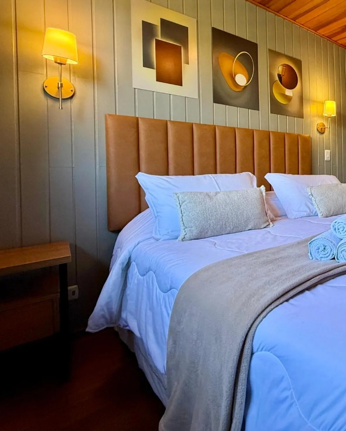 Bed in Hotel Solar da Montanha